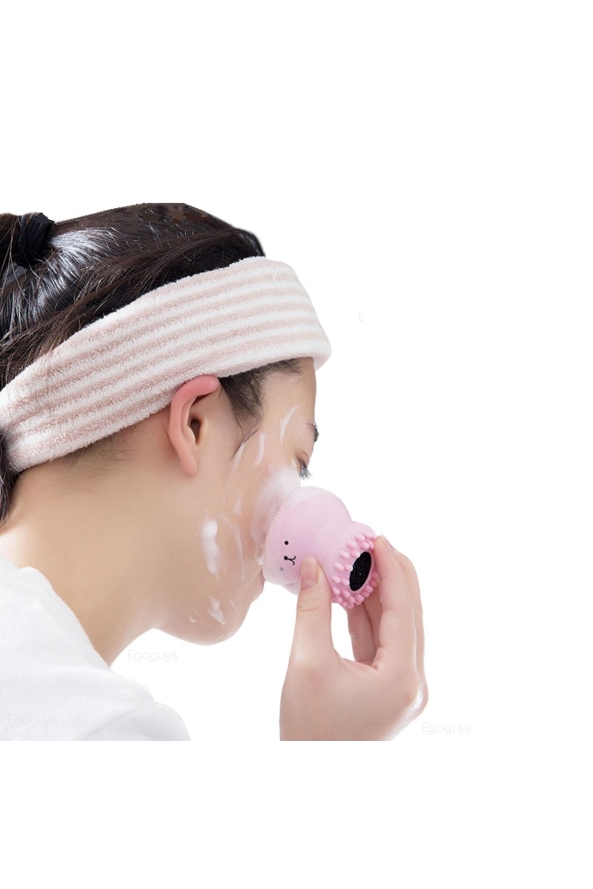 Micro Gözenekli Yüz Temizleyici Peeling Silikon Fırça — microsilikonyuzfirca01 — تصویر 1 از 9