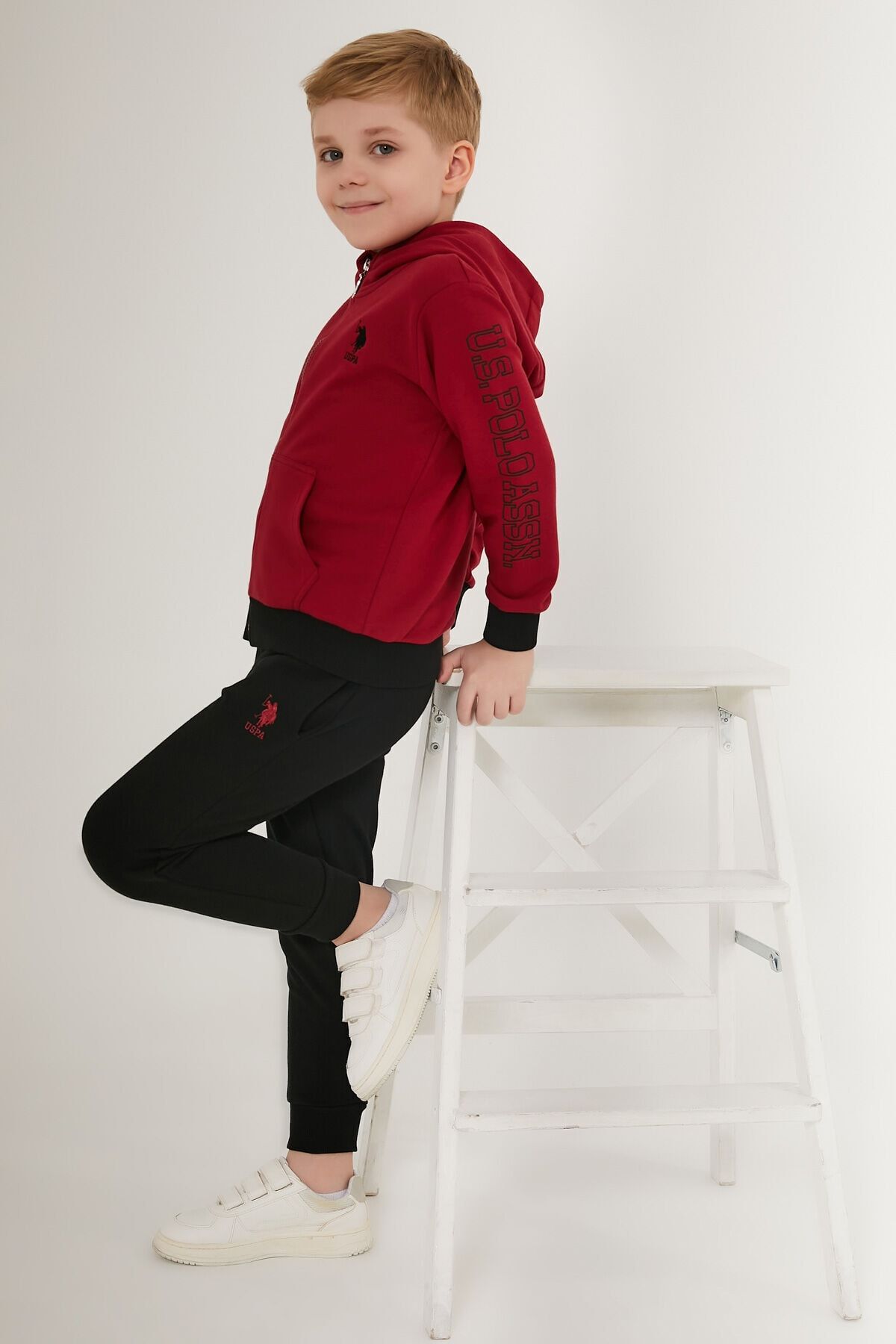 Polo burgundy shop sweatsuit