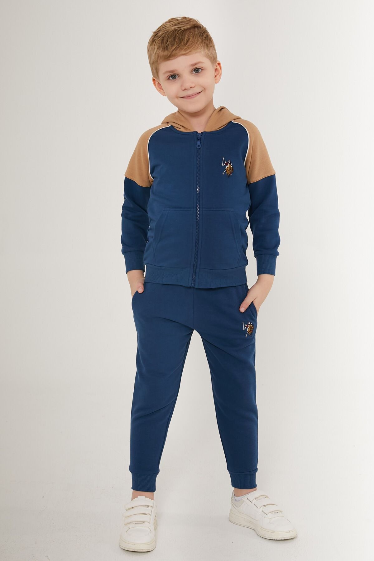 Polo sweat suit deals for baby boy