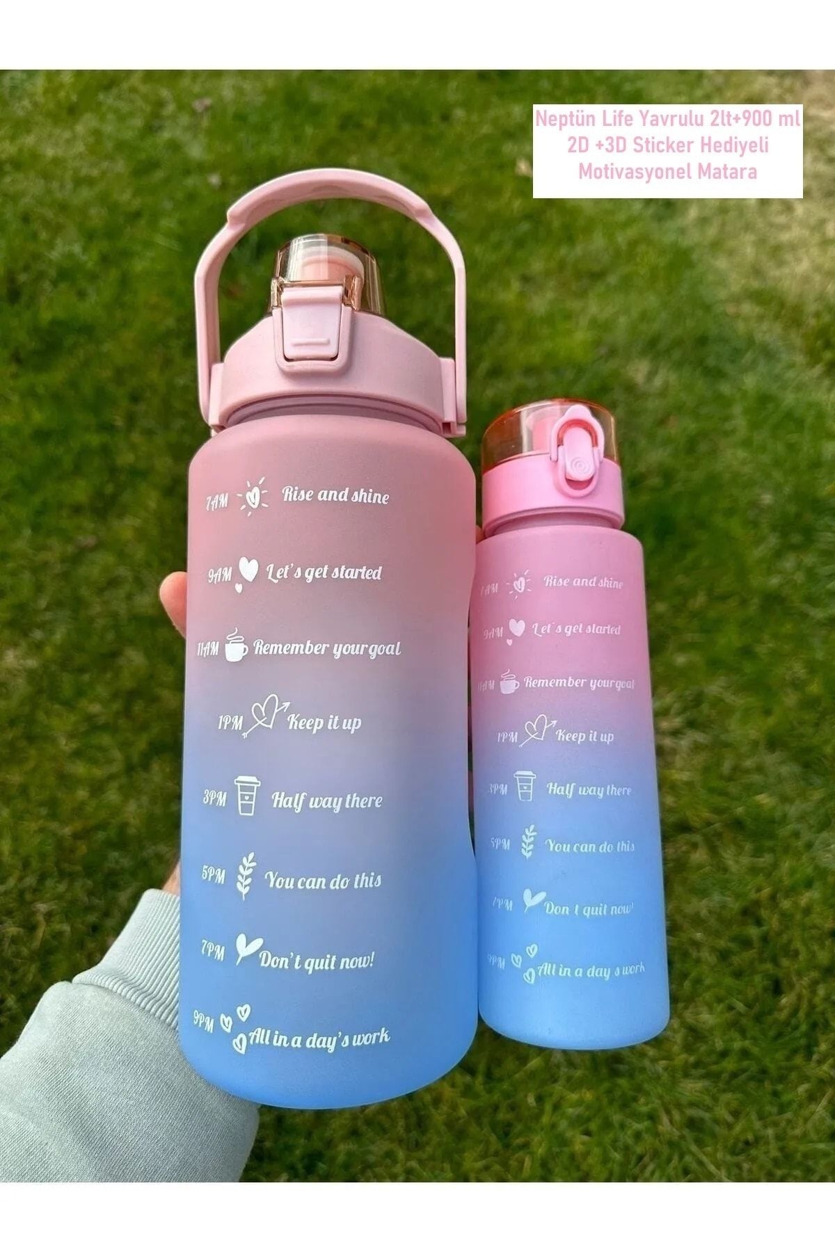 Nept n Life Motivasyonel 2li Su Mataras Su i esi 2 Lt 900ml Yavrulu nept-n-life-motivasyonel-2li-su-mataras-su-i-esi-2-lt-900ml-yavrulu