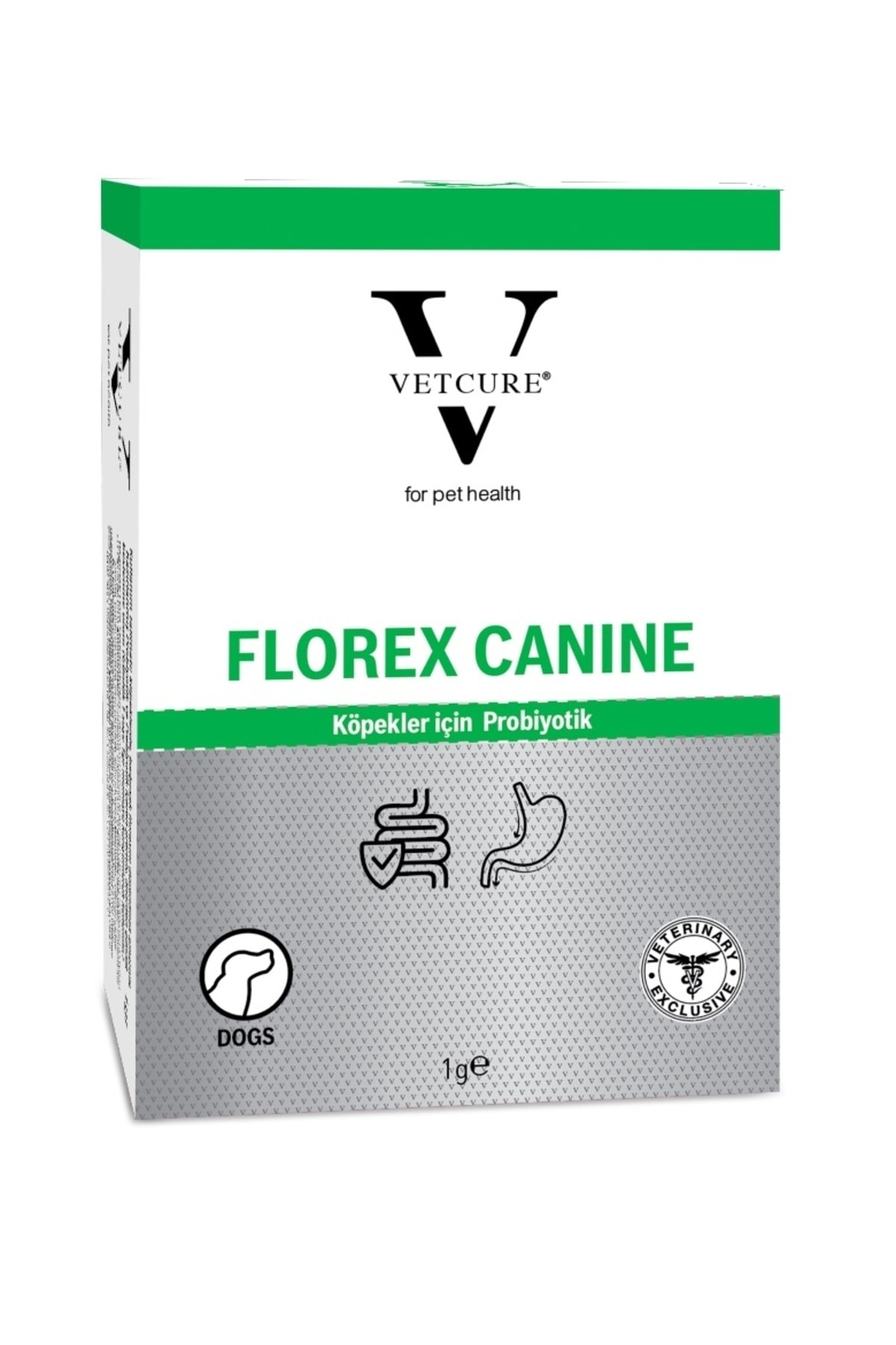 Genel Markalar cure dog florex köpek probiyotik toz 1 gr 30'lu kutu