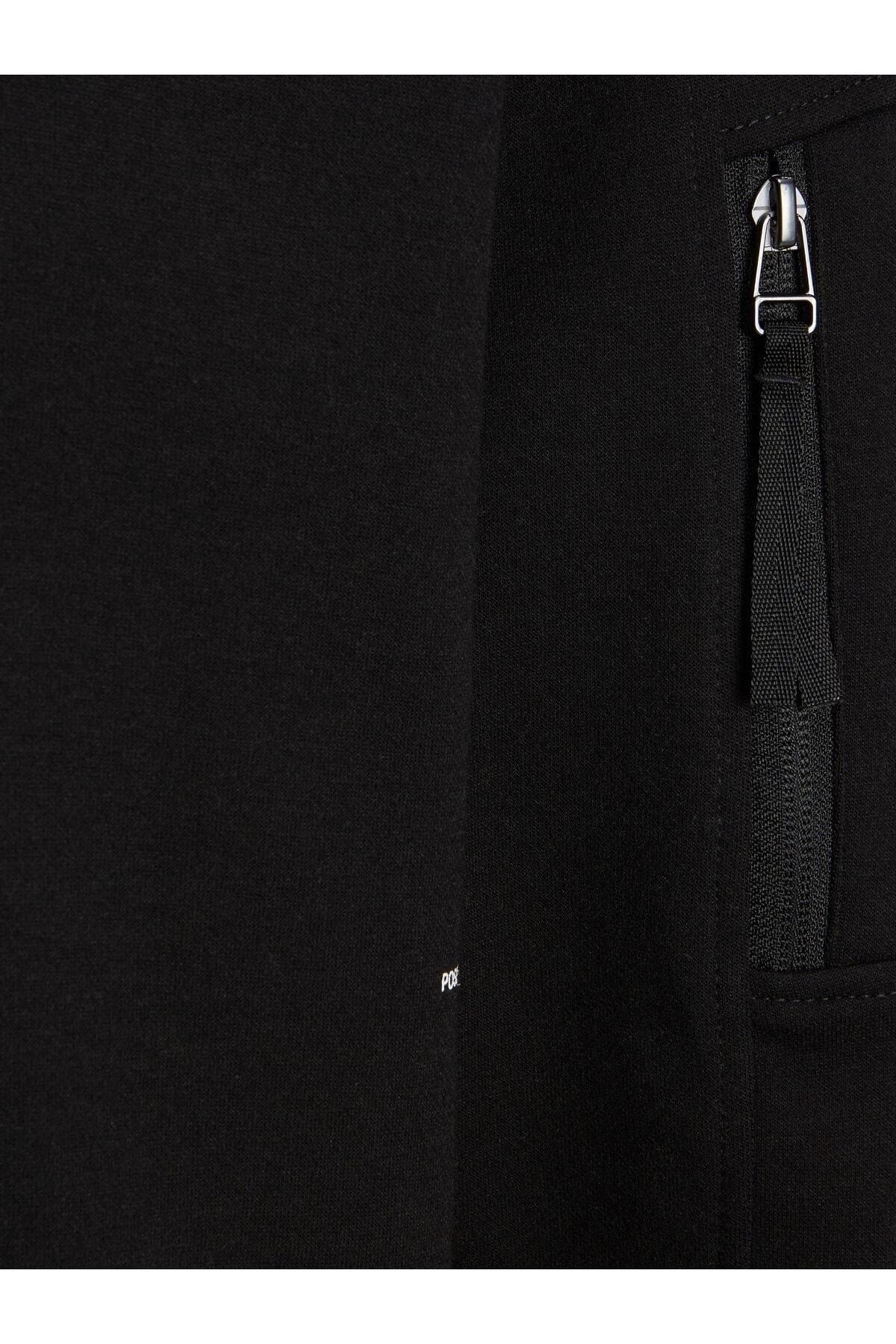 سویشرت مردانه مشکی جک اند جونز | 12240222 اورجینال - تصویر 6