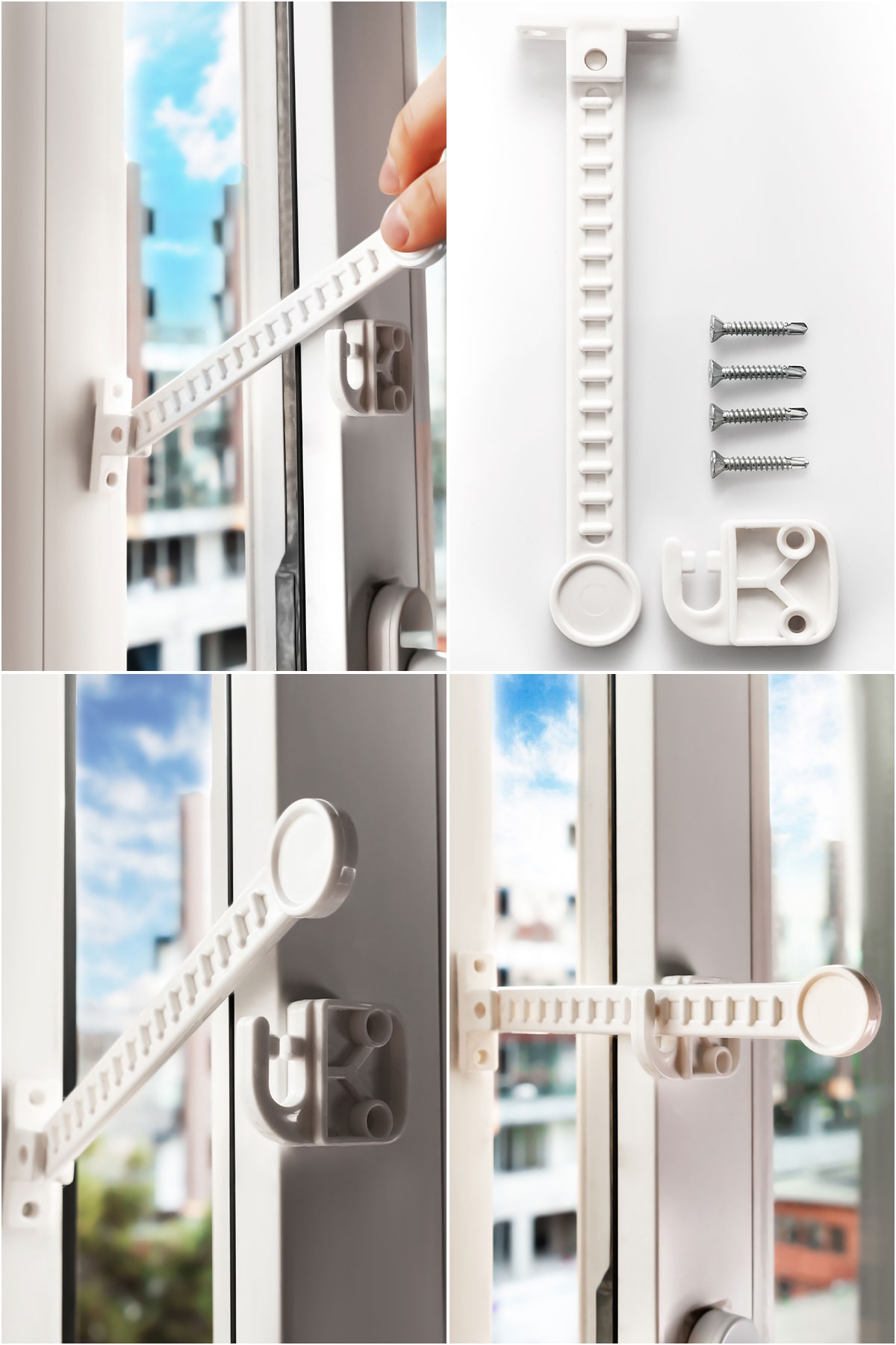 İdeal Baby 6 Adet Raylı Dolap Kilidi + 6 Adet Pencere Kilidi + 6 Adet Kapak Kilidi fotoğrafı 3 (önizleme)