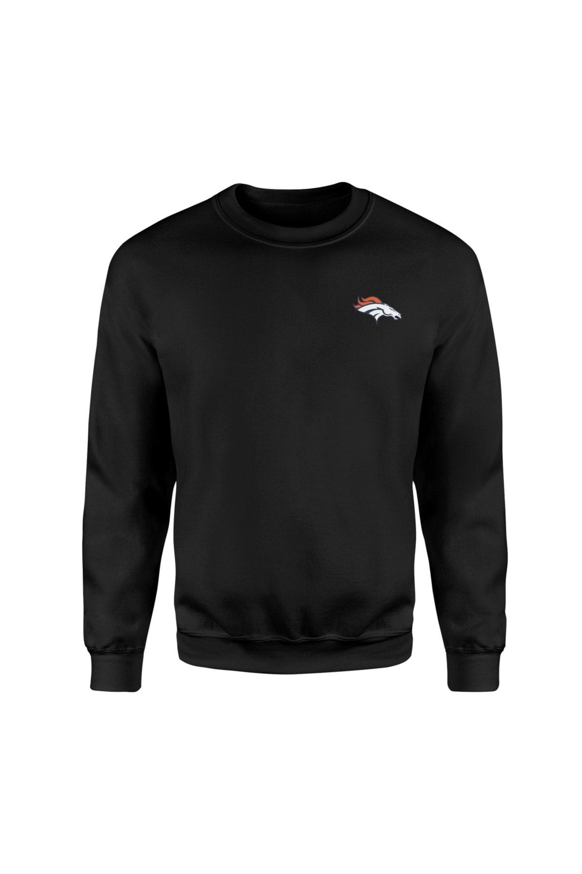 Black shop broncos sweatshirt