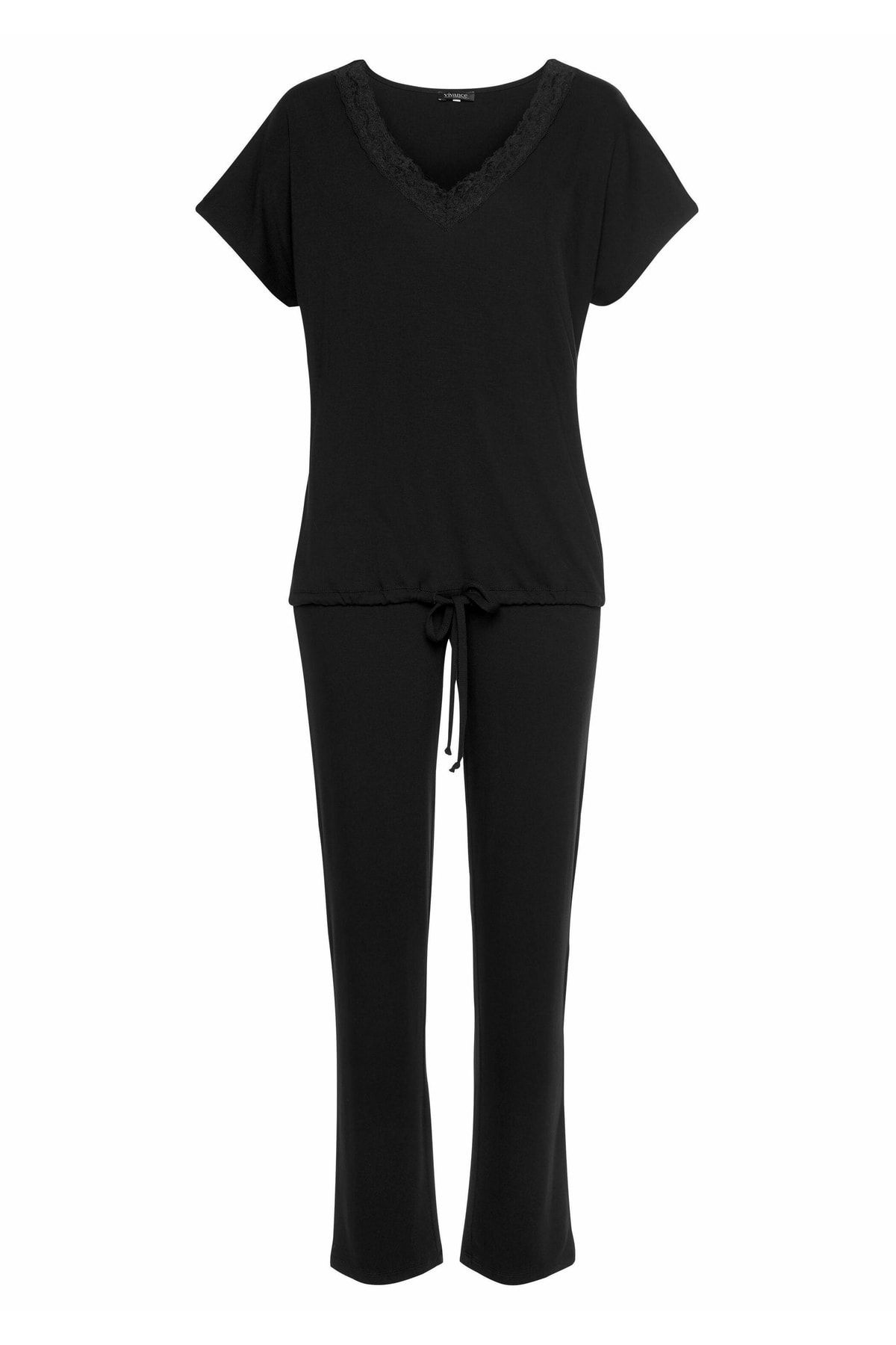 LASCANA Pyjama set - Trendyol - - Schwarz Unifarben