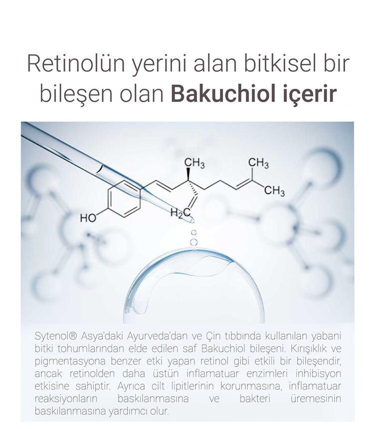 Premium Bakuchiol Beyazlatıcı Anti Aging Vegan Kırışıklık Karşıtı SPF 50+/PA Güneş Kremi