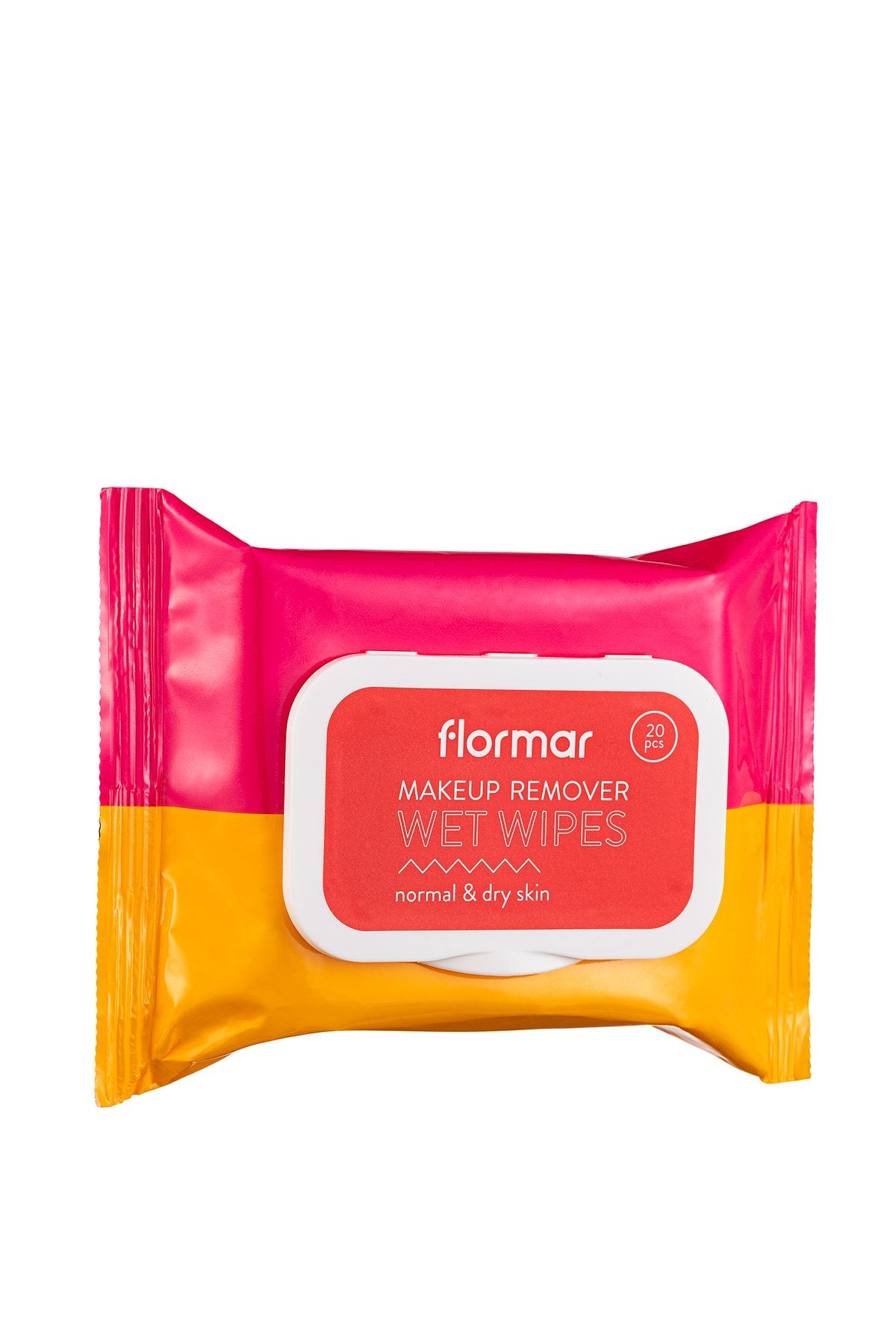 Flormar پاک کننده آرایش برای پوست های عادی و خشک دستمال مرطوب فلرمار