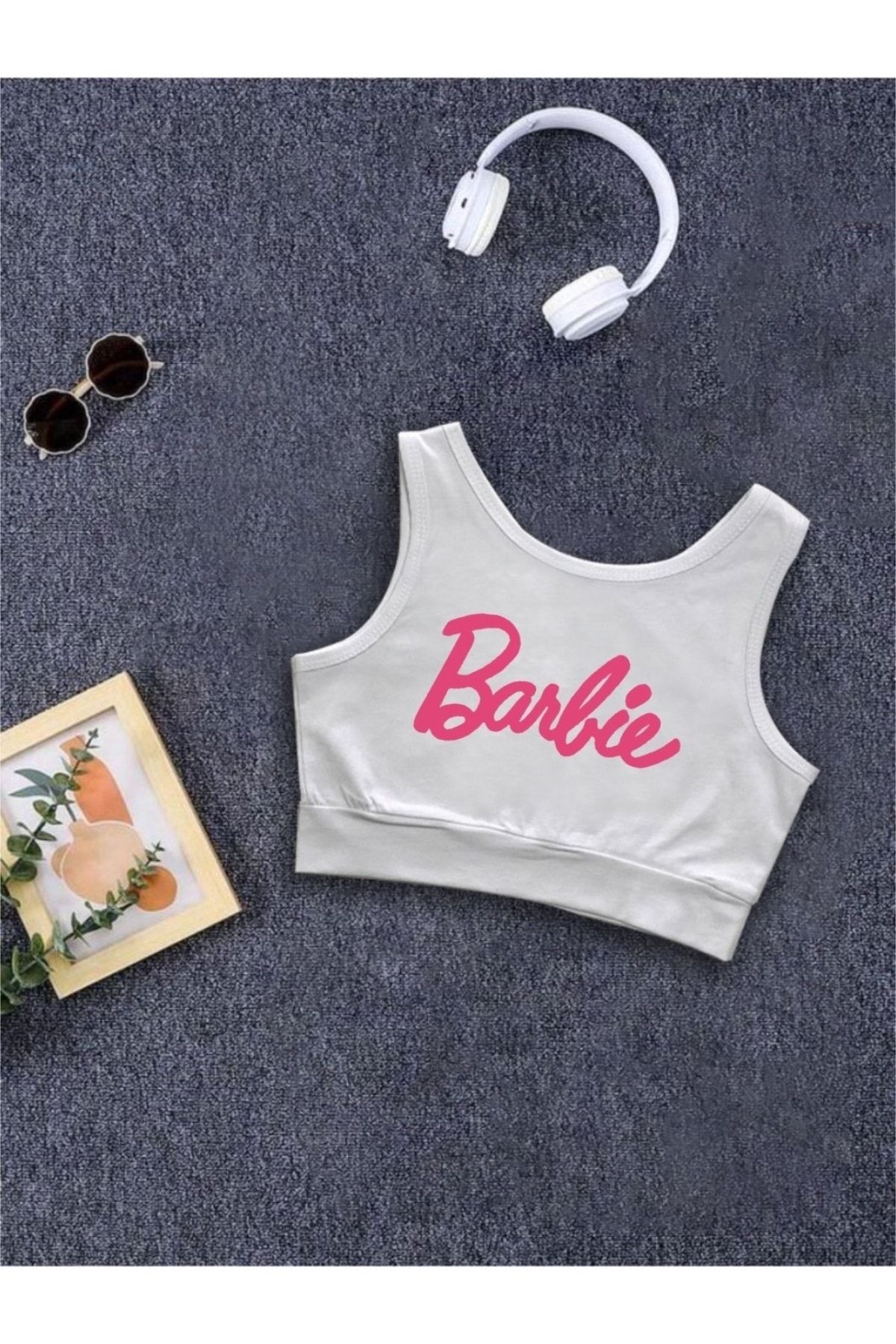 Barbie tank top clearance white
