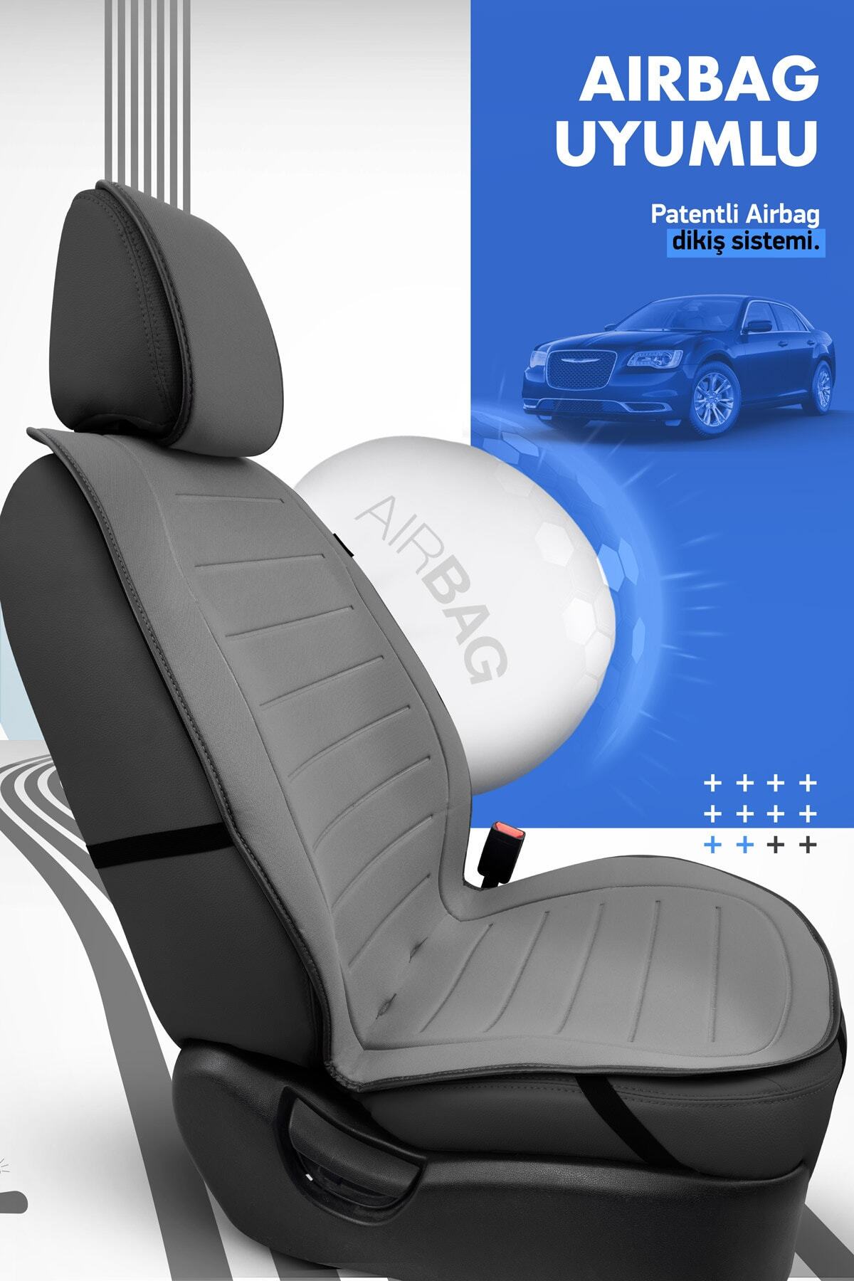 Otom Active Line Design Koruyucu Oto Koltuk Minderi - Füme fotoğrafı 2 (önizleme)