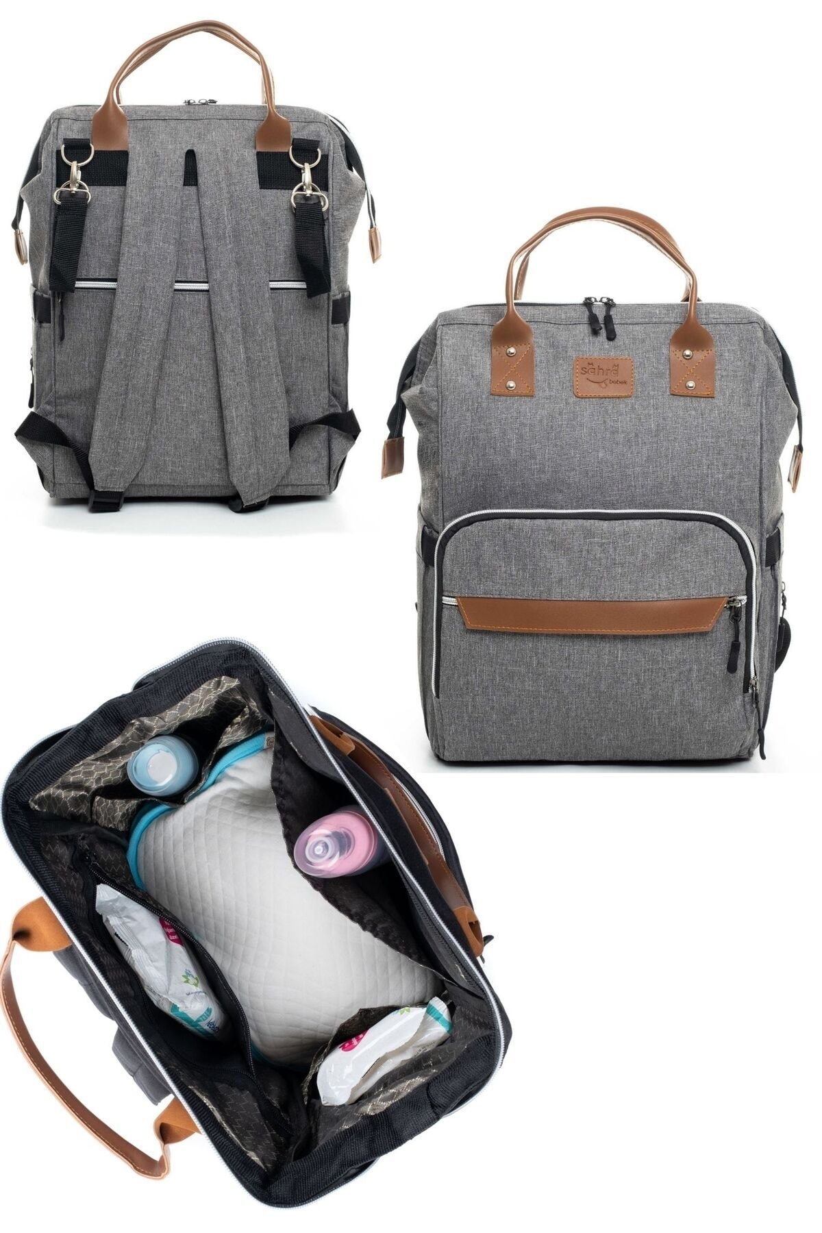 Bombinoo 7Li SEVİMLİ AYILAR DOĞUM SETİ (10'LU HASTANE ÇIKIŞ,OMUZ-SIRT ÇANTASI,KUNDAK,BATTANİYE,MENDİL,ÇORAP) fotoğrafı 4 (önizleme)