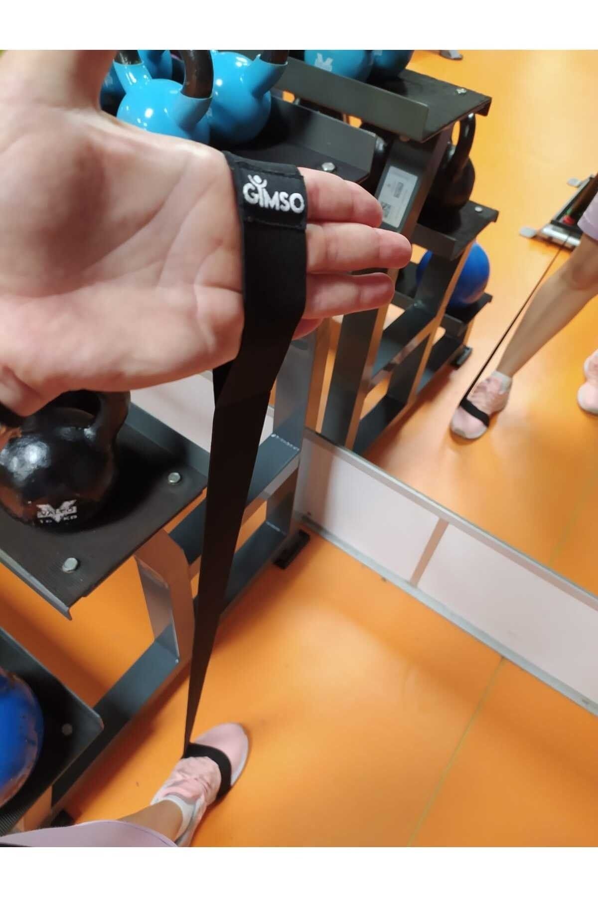 کش مقاومتی مشکی کشش باند متوسط مقاومت سخت سیاه GYMSO
