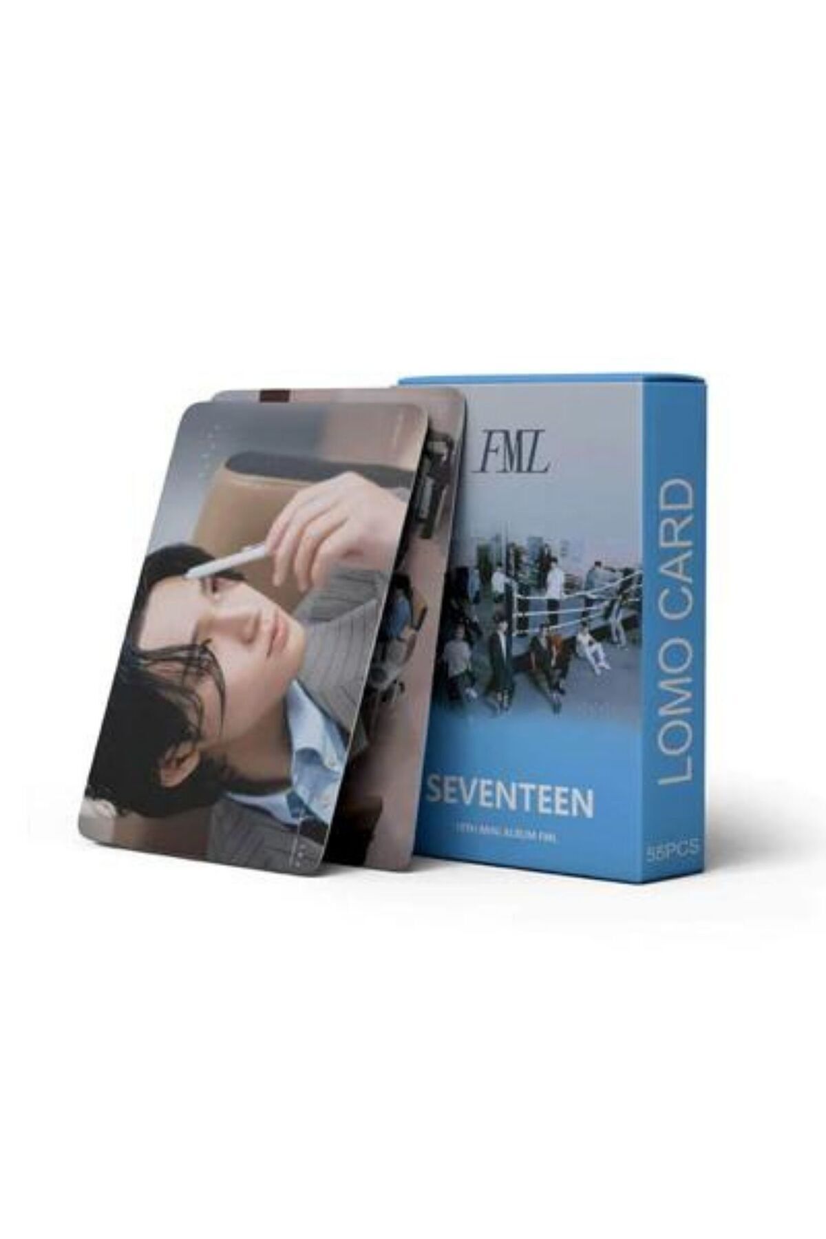 Kpop Dünyasi-Seventeen ''FML'' Double Sided Printed Lomo Card Set 4