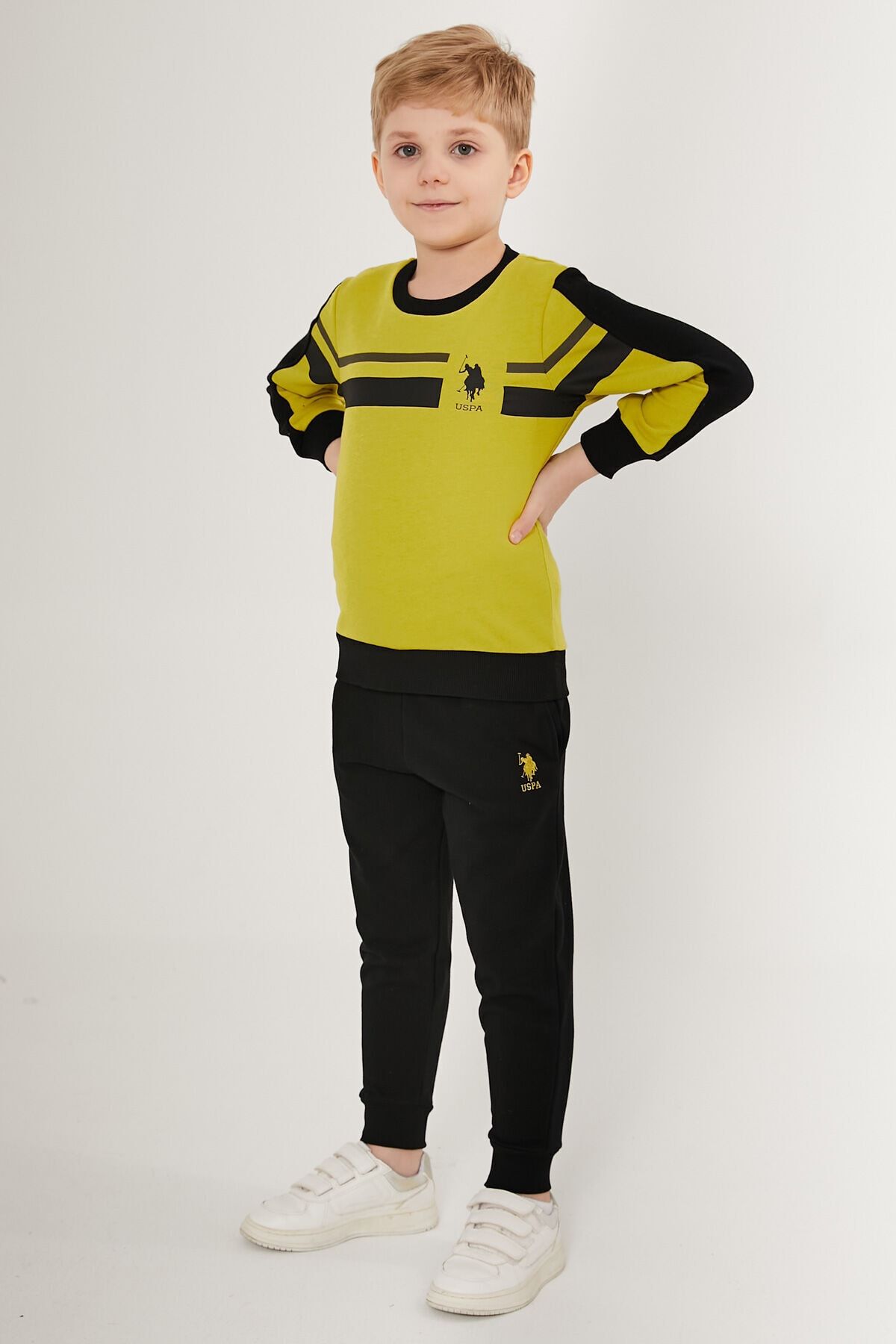 Kids polo sweatsuit discount