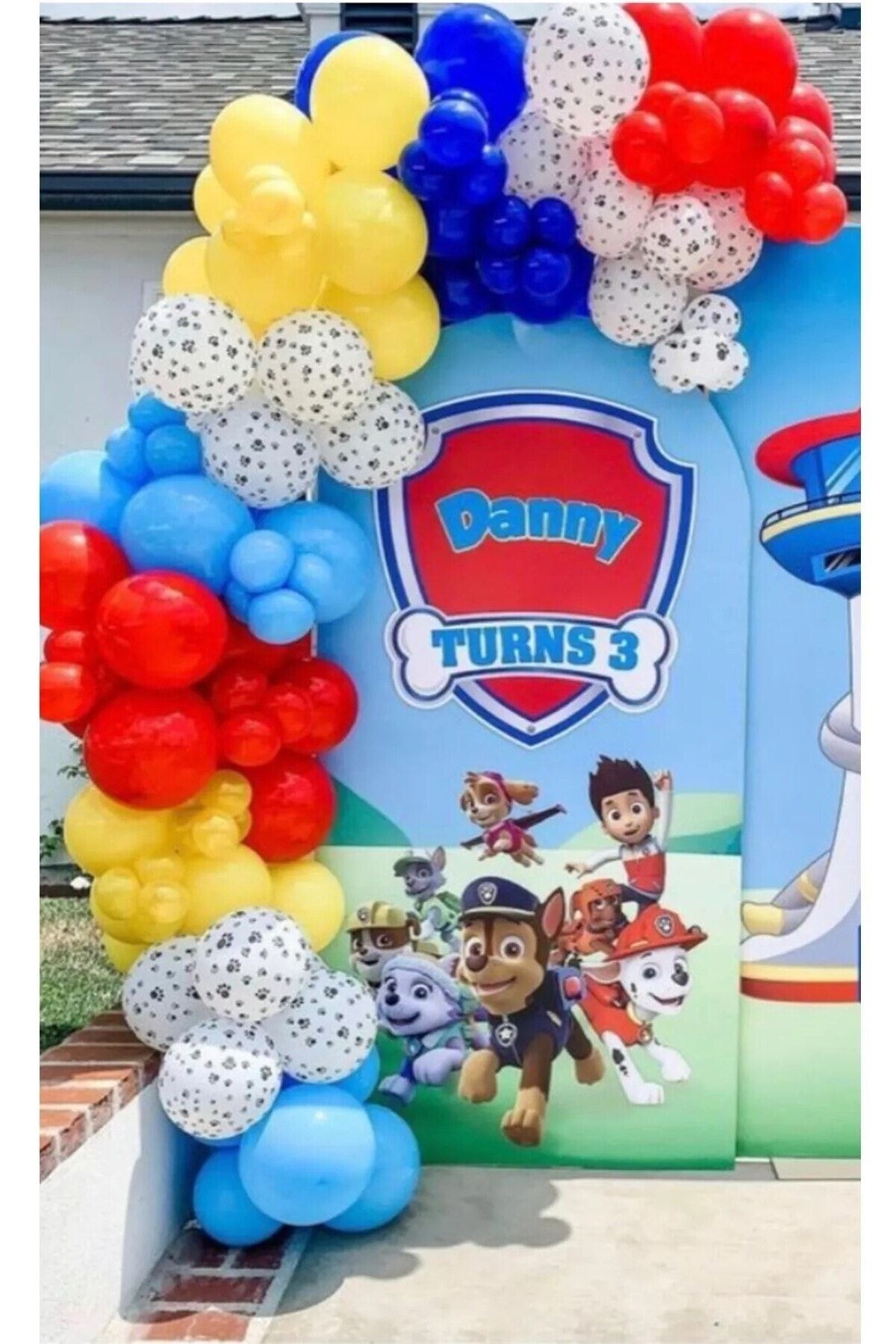 Paw top patrol balloons