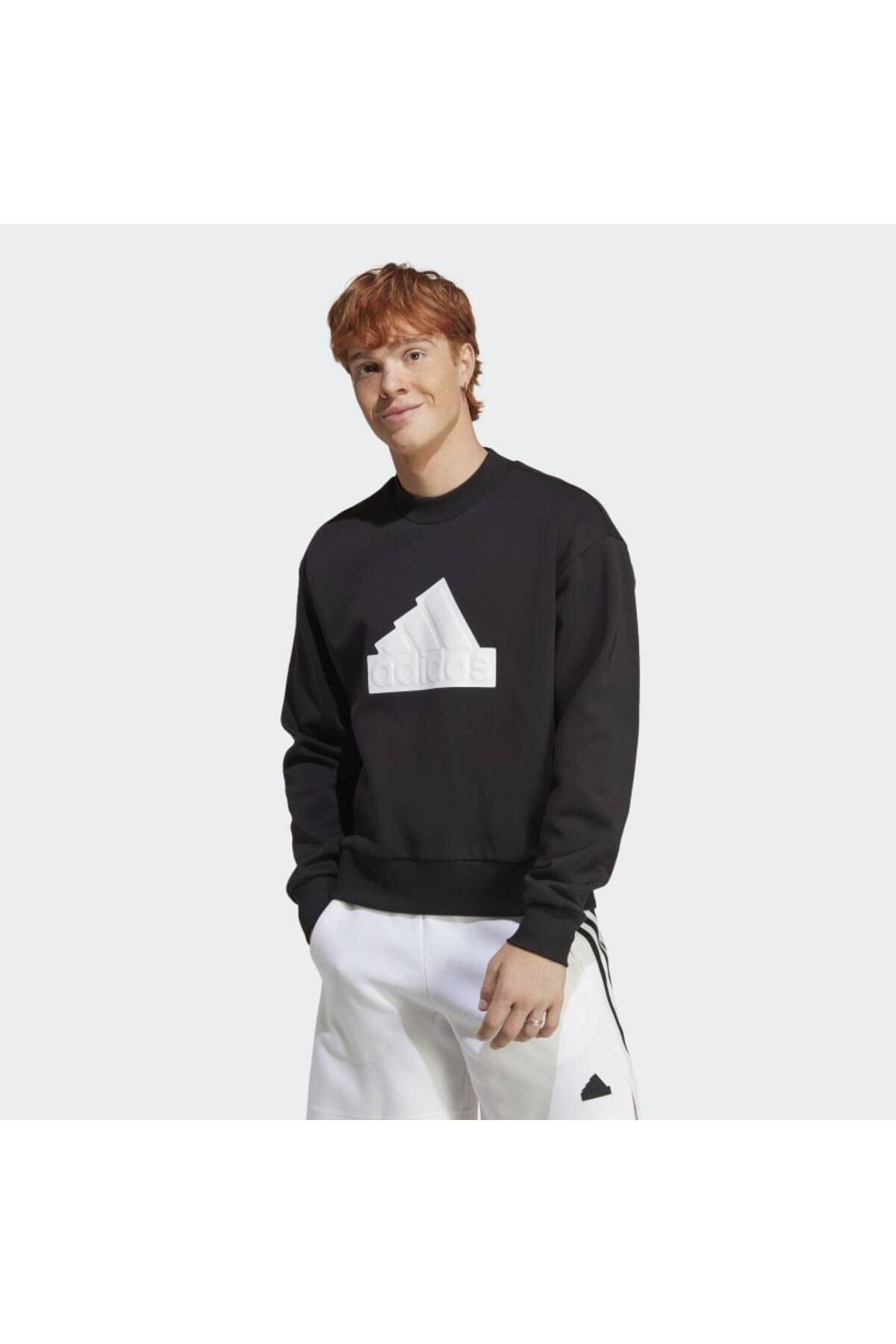 adidas Sports Sweatshirt Black Regular fit Trendyol
