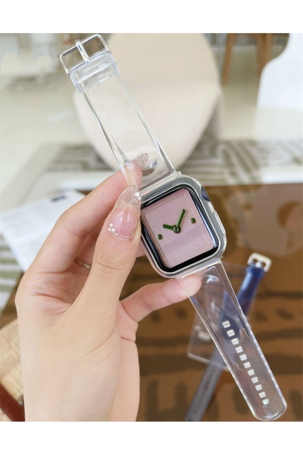 APPLE WATCH UYUMLU 38/40/41 MM SİLİKON FRESH LOOP KASA VE KORDON - 5