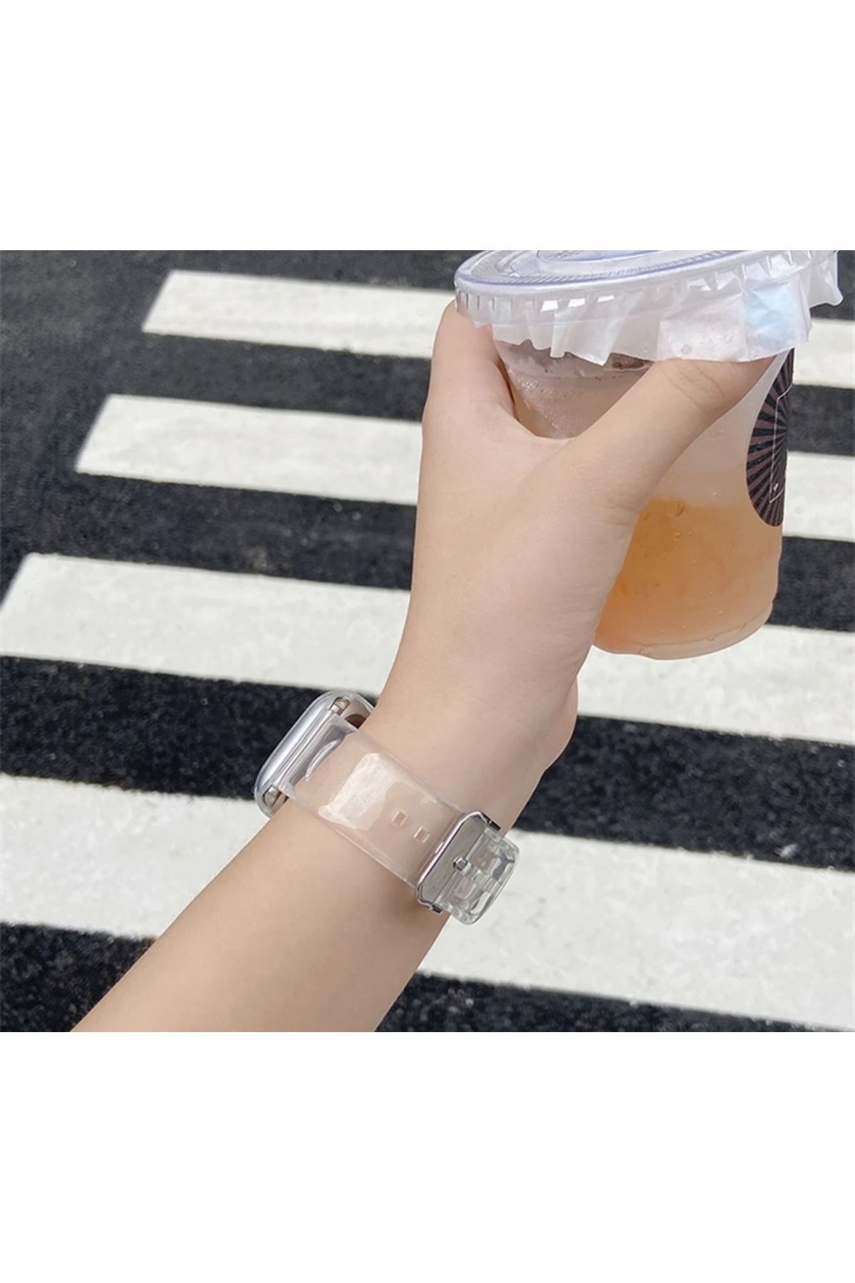 APPLE WATCH UYUMLU 38/40/41 MM SİLİKON FRESH LOOP KASA VE KORDON - 6