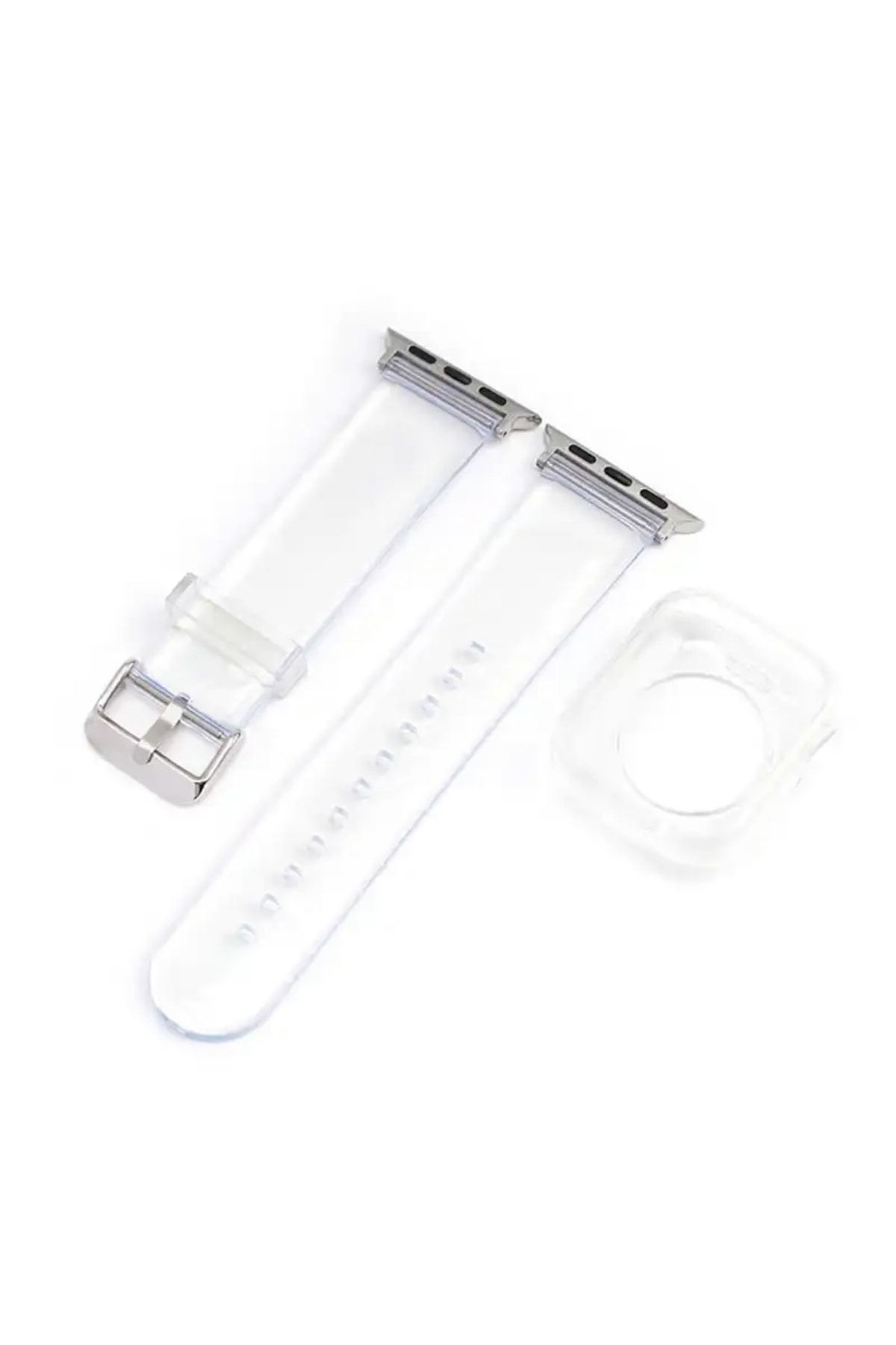 APPLE WATCH UYUMLU 38/40/41 MM SİLİKON FRESH LOOP KASA VE KORDON - 7