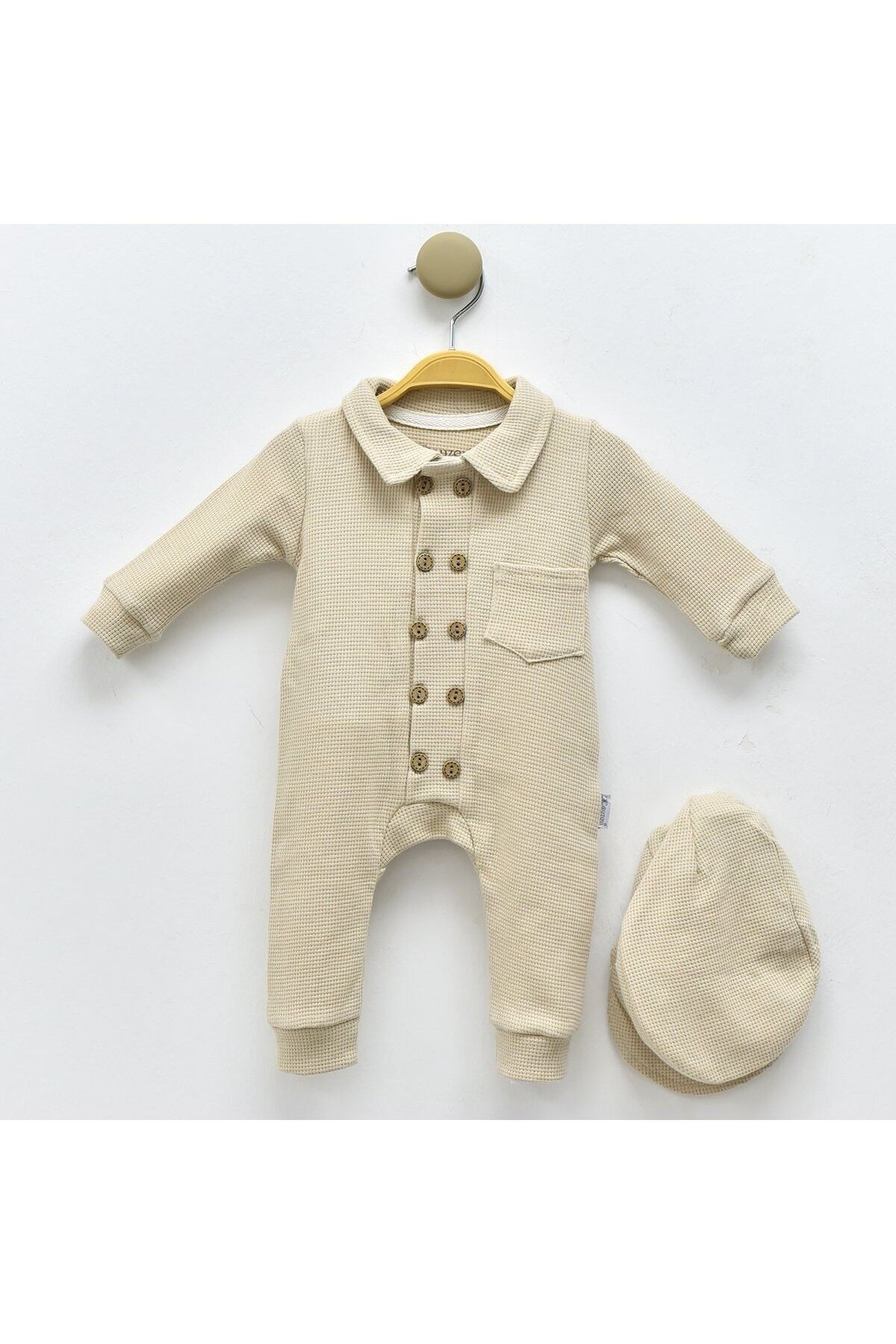 Mini hotsell beige jumpsuit