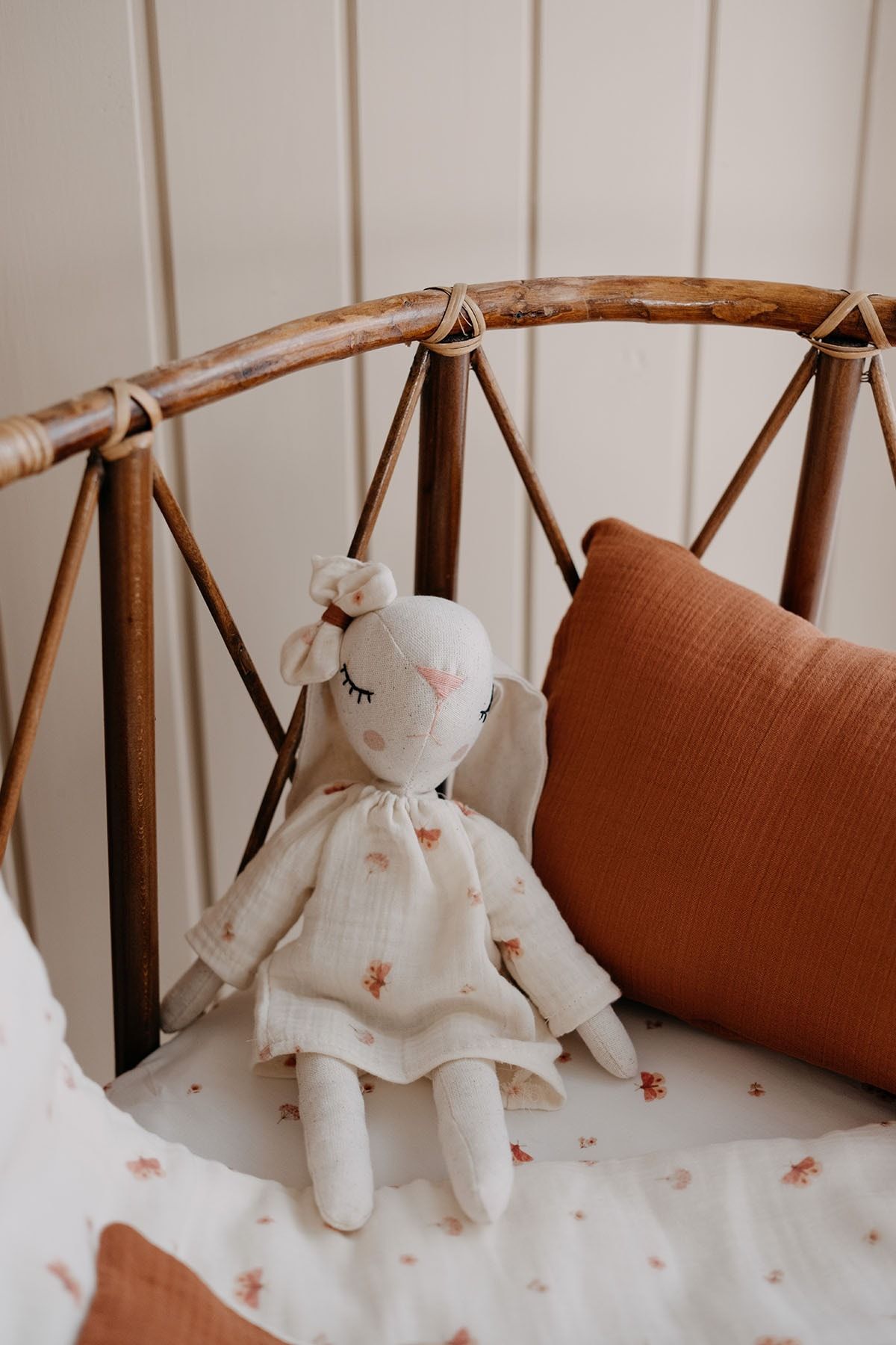 Kız Tavşan Müslin Uyku Arkadaşı | Boho Butterfly