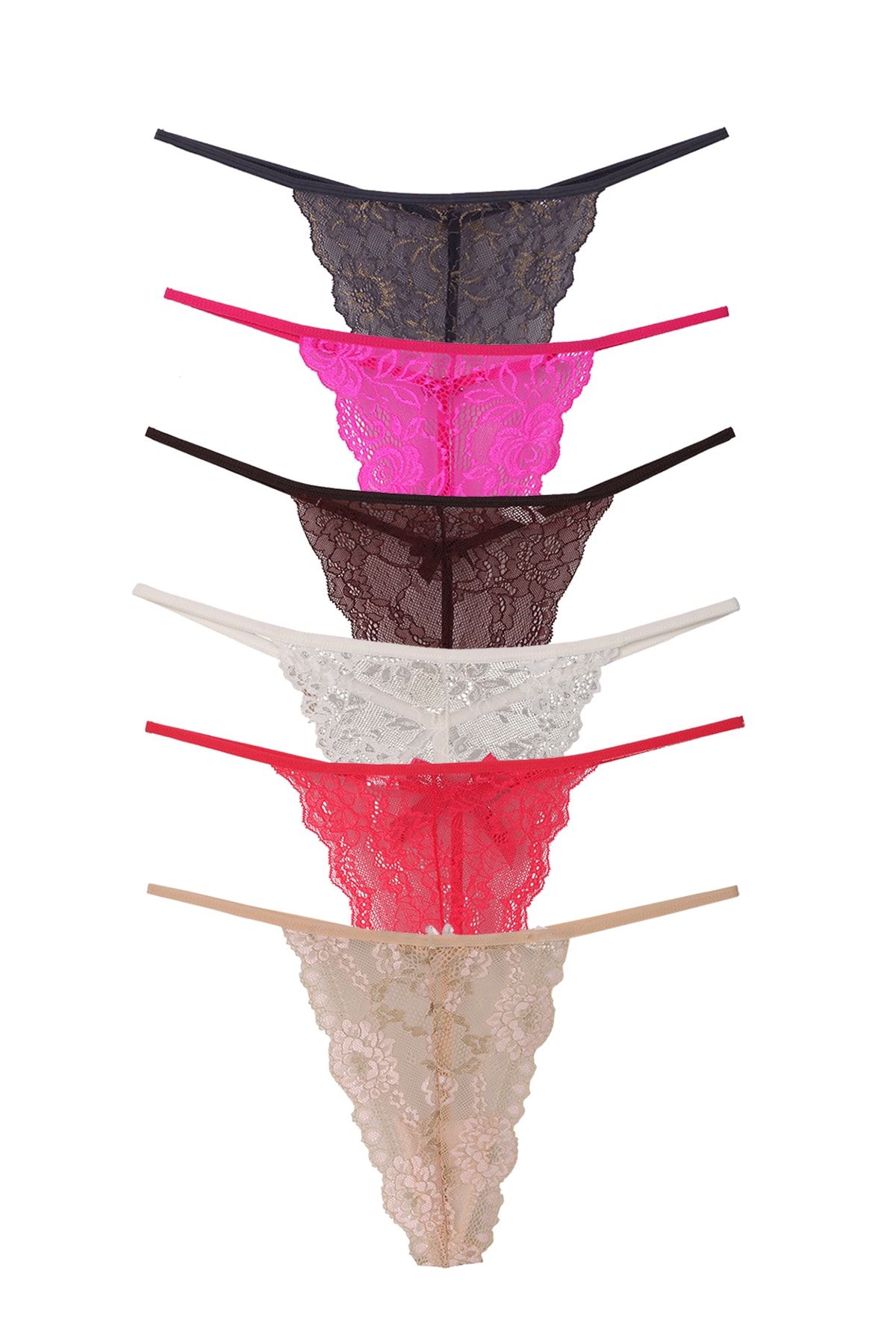 enmodaiçgiyim Women's 6 Pieces Organic Cotton Panties - Trendyol