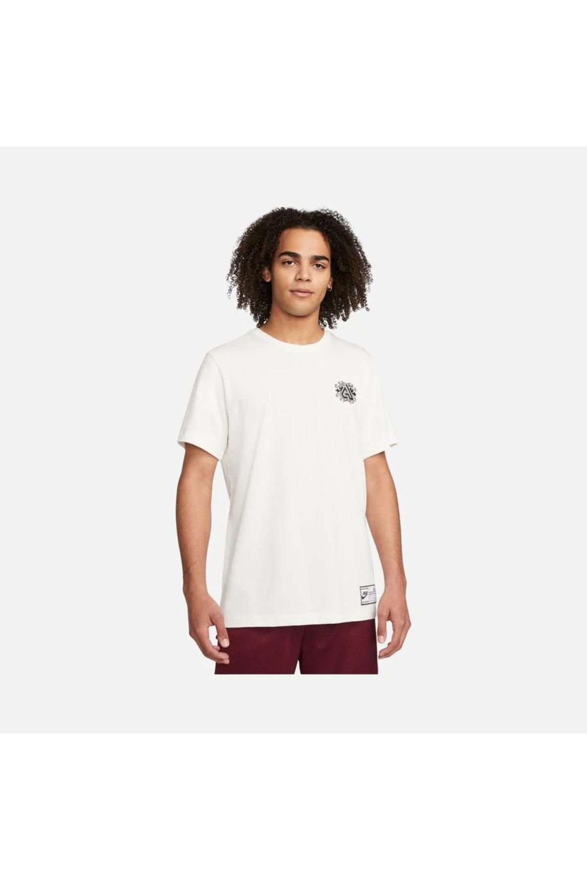Nike Giannis Greek Freak Premium Basketball T Shirt Sail DR7619 133 Trendyol