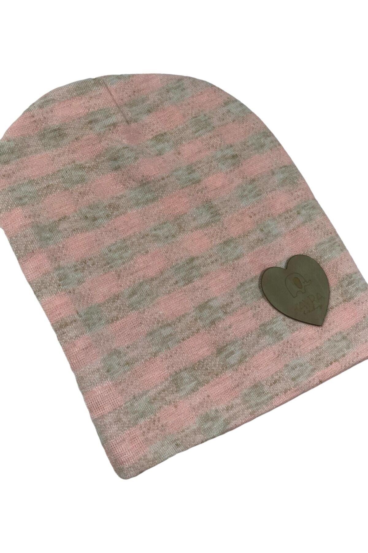 Double-Layer Cotton Combed Cotton Knitwear Knit Baby Kids Beanie Hidden Inseam