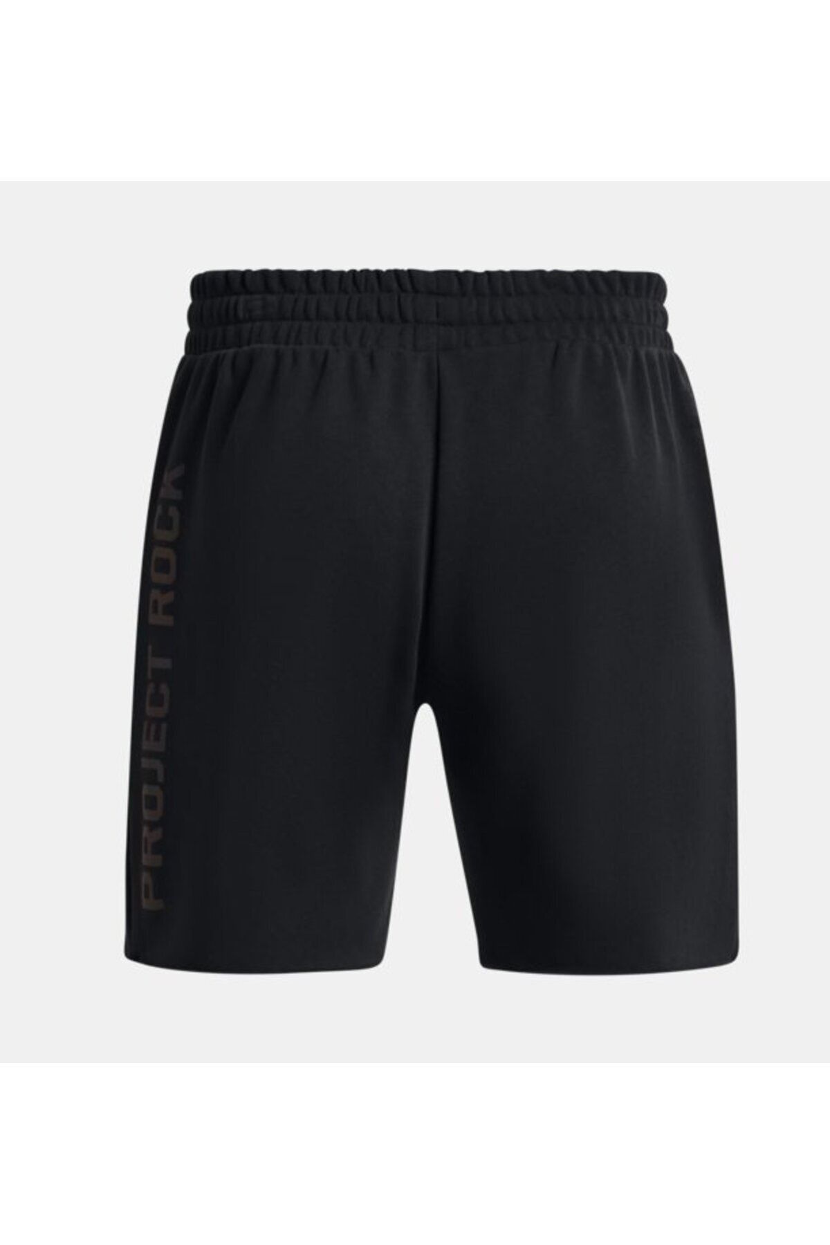 شورت ورزشی مشکی مردانه پروژه سنگ شکن سنگین وزن تری 1380160 001 Under Armour