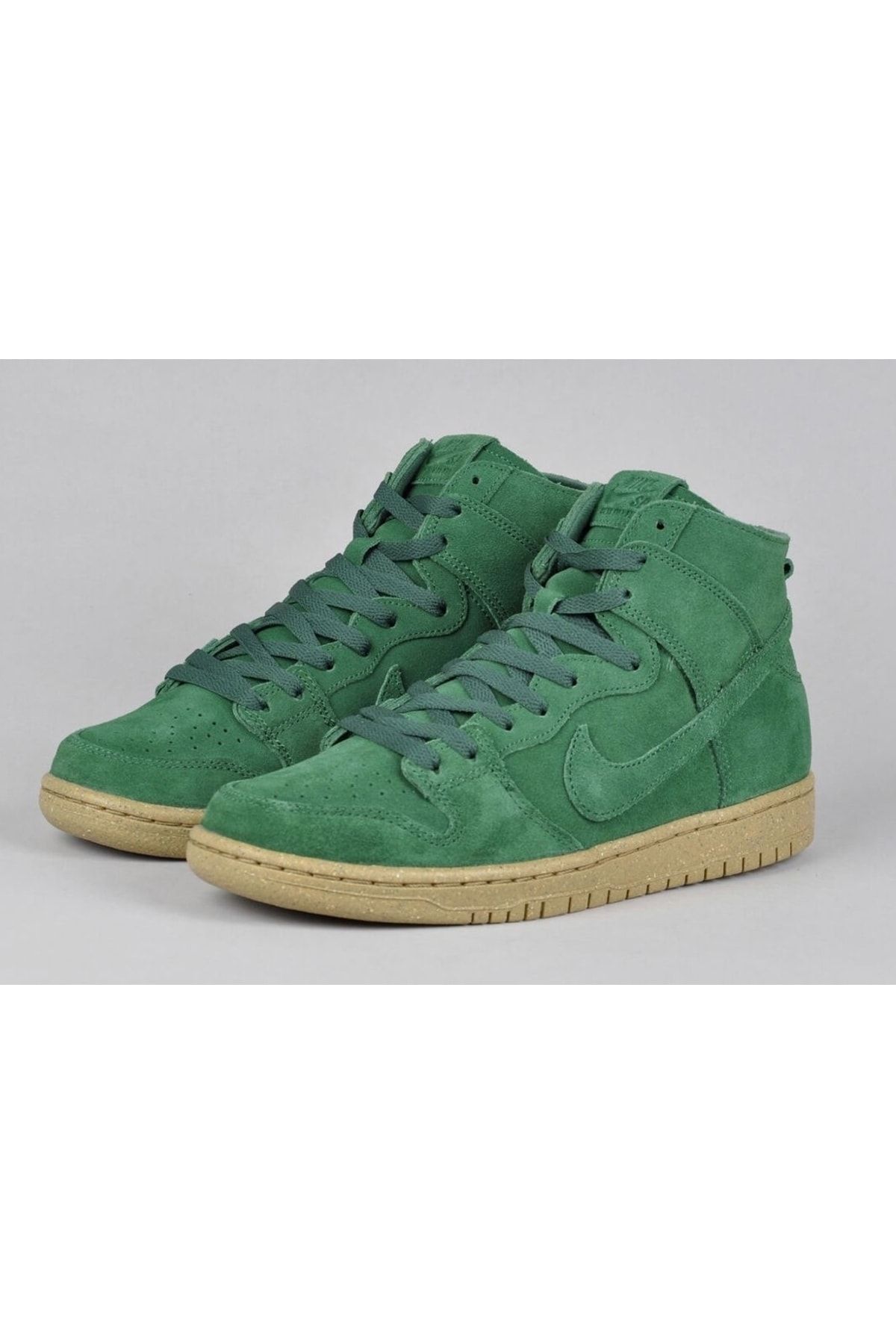 Dark green nike high tops store