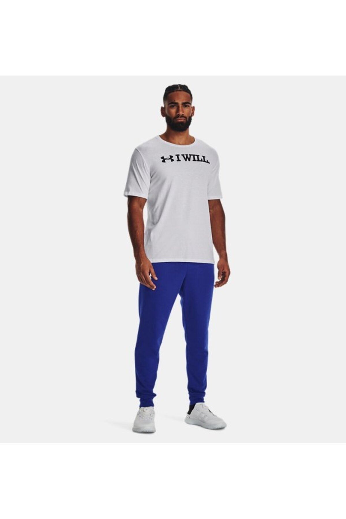 شلوار گرمکن ورزشی آبی مردانه رقیب UA تری Terry Tracksuit شش 1380843 400 Under Armour