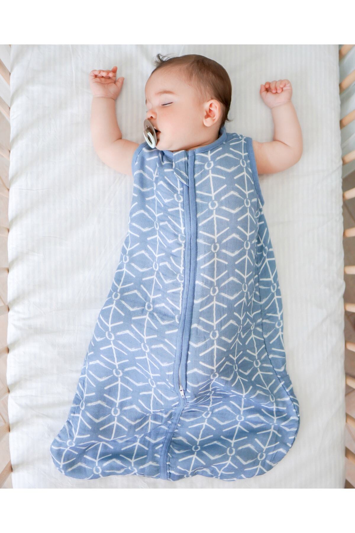 POSH BABY Bambu Müslin Bebek Uyku Tulumu %70 Bambu %30 Pamuk 0.50 Tog fotoğrafı 4 (önizleme)