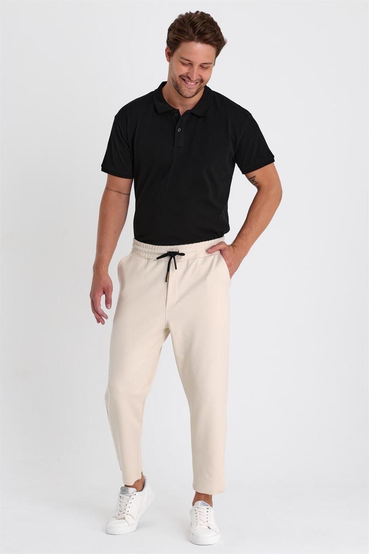 Jogger pants hotsell and polo shirt