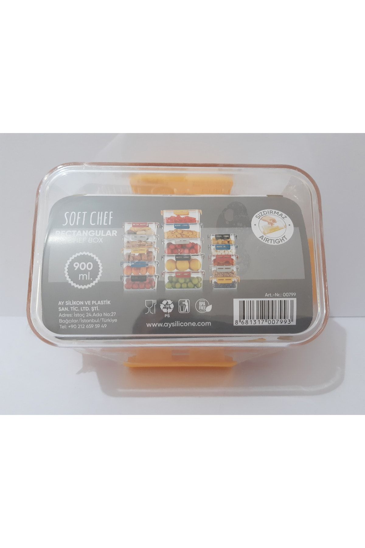 renkli çiçekler-Food Storage Container 900ml With Lid Leakproof Food Container For Home Office Picnic 5