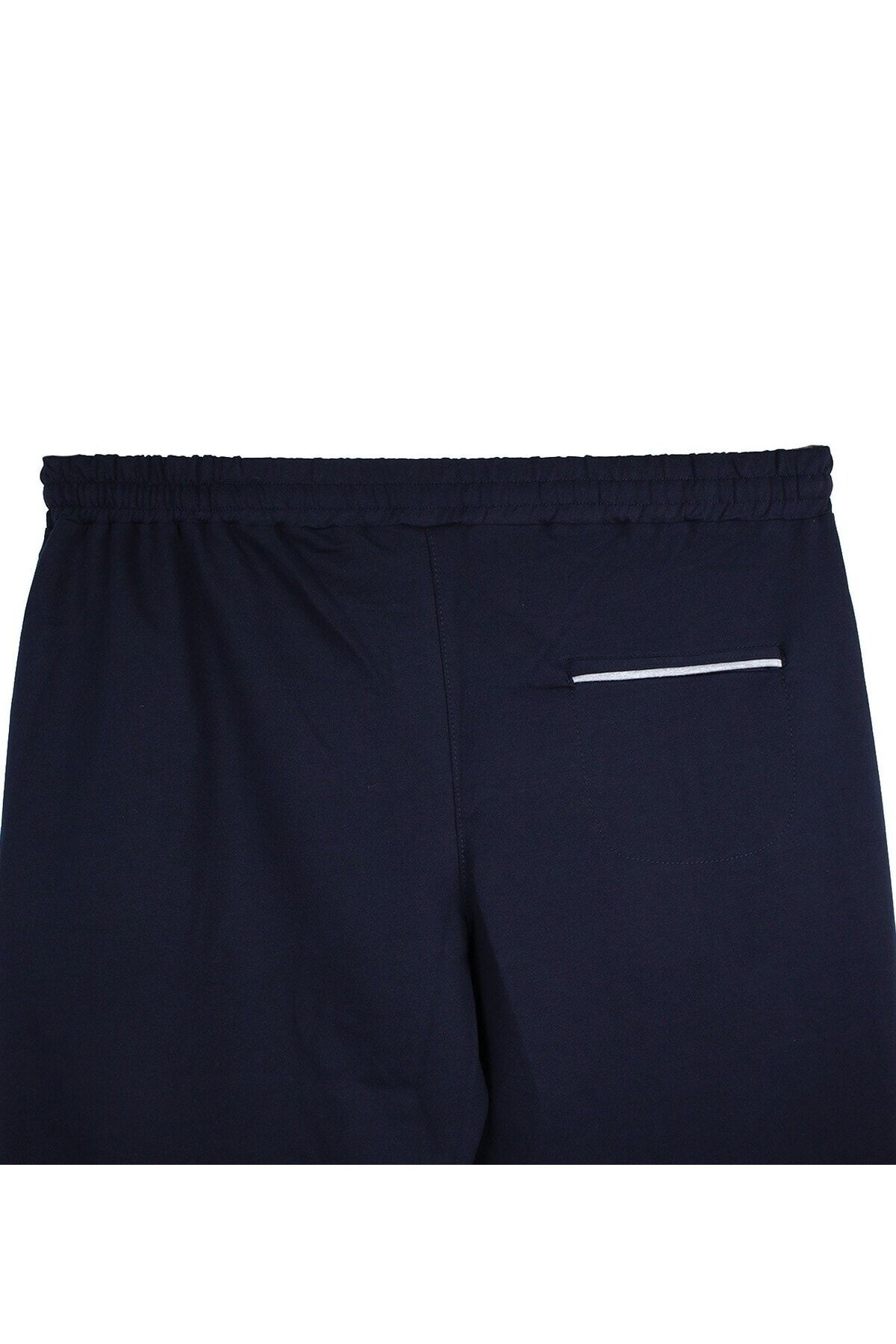 marufshop-Ανδρική αθλητική φόρμα μεγάλου μεγέθους κάτω με 2 κλωστές Navy Blue 4