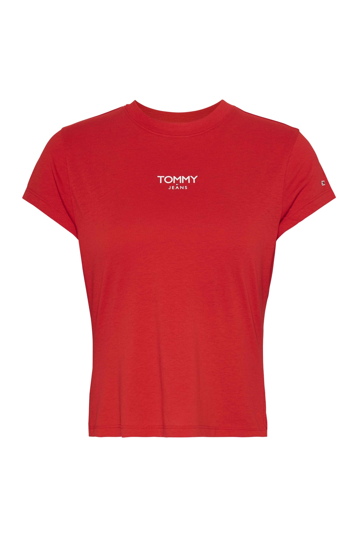 Tommy Hilfiger T-Shirt Women / Girls Deep Crimson - Trendyol