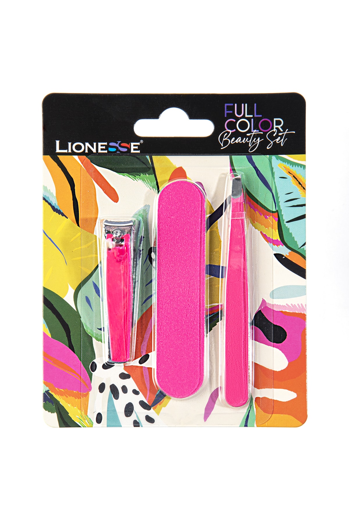 Lionesse Full Color Beauty Set 158 - Törpü ,Cımbız,Tırnak Makası