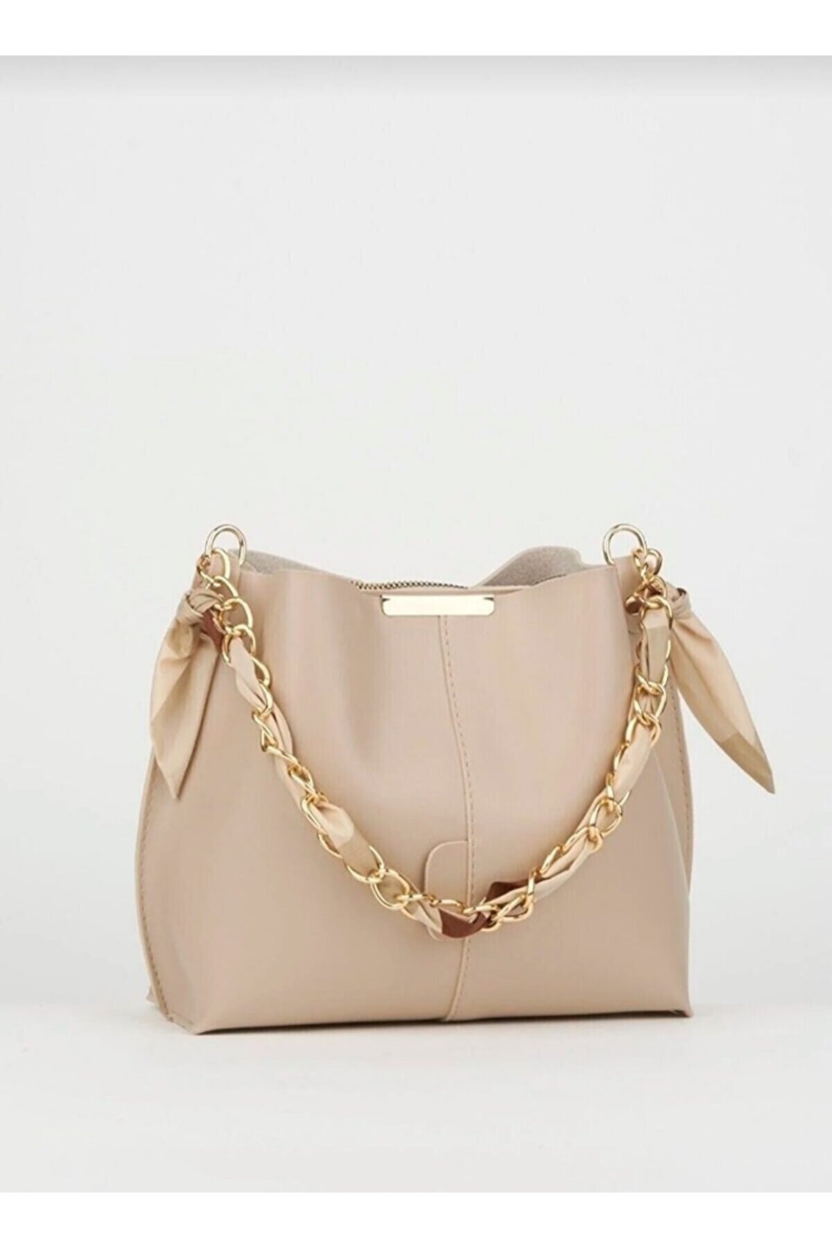 MODALAY Дамска чанта Vizyon от мека кожа с 3 отделения и чанта за през рамо с...