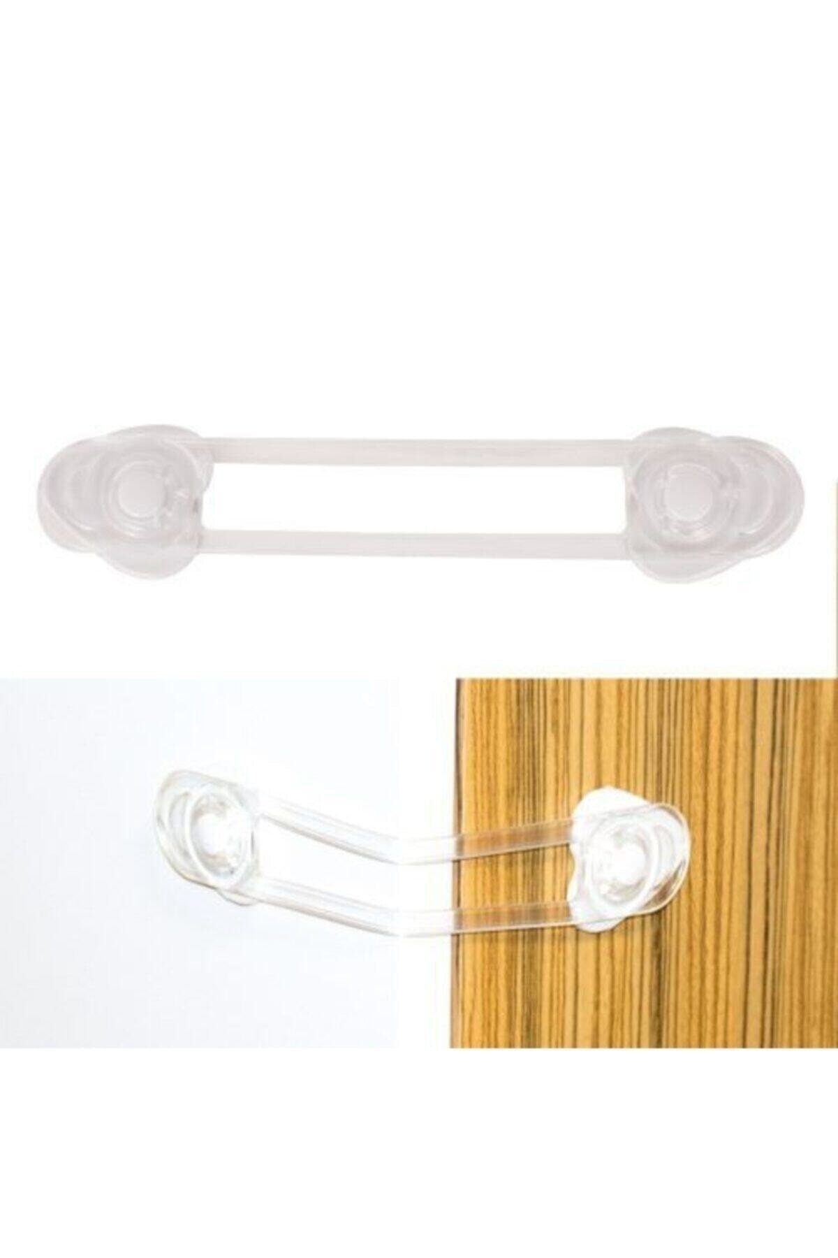 İdeal Baby Bebek Çocuk Güvenlik Dolap Ve Çekmece Kilidi 5 Adet Çok Amaçlı Çocuk Emniyet Kilidi 5 Adet fotoğrafı 2 (önizleme)