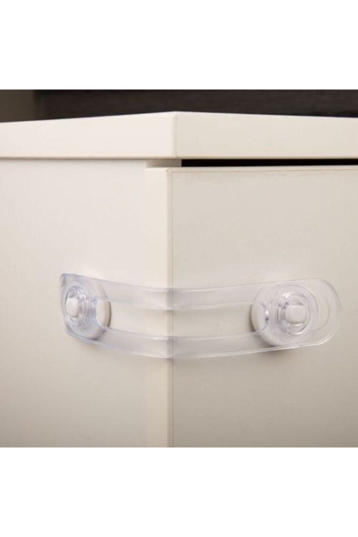 İdeal Baby Bebek Çocuk Güvenlik Dolap Ve Çekmece Kilidi 5 Adet Çok Amaçlı Çocuk Emniyet Kilidi 5 Adet fotoğrafı 4 (önizleme)