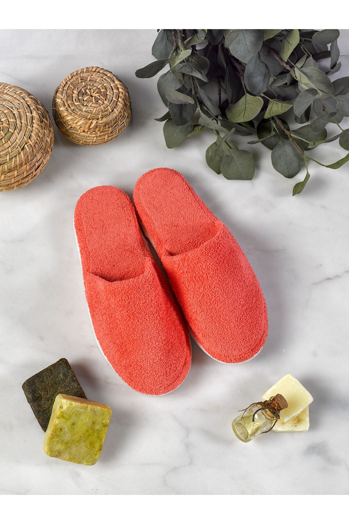 Cotton bathroom slippers deals