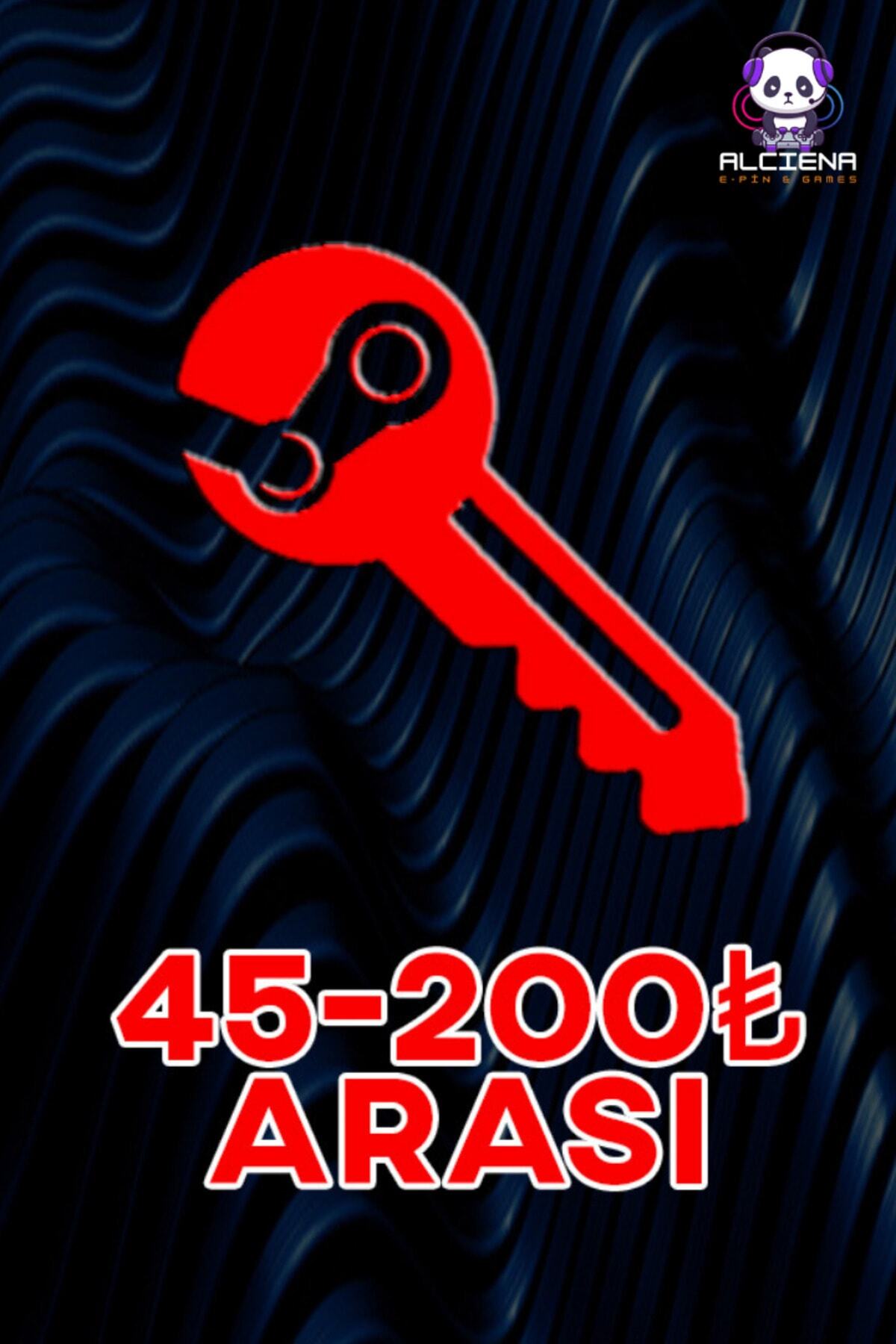 Steam Premium Random Key 45-200 TL Oyun