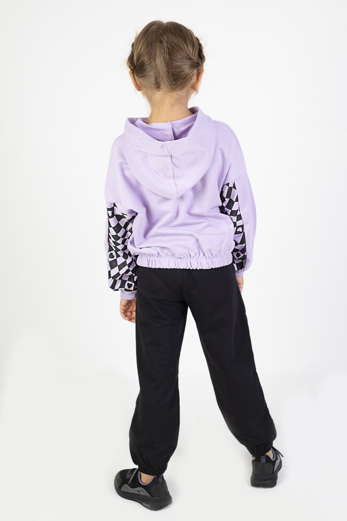 Girls purple hot sale adidas tracksuit