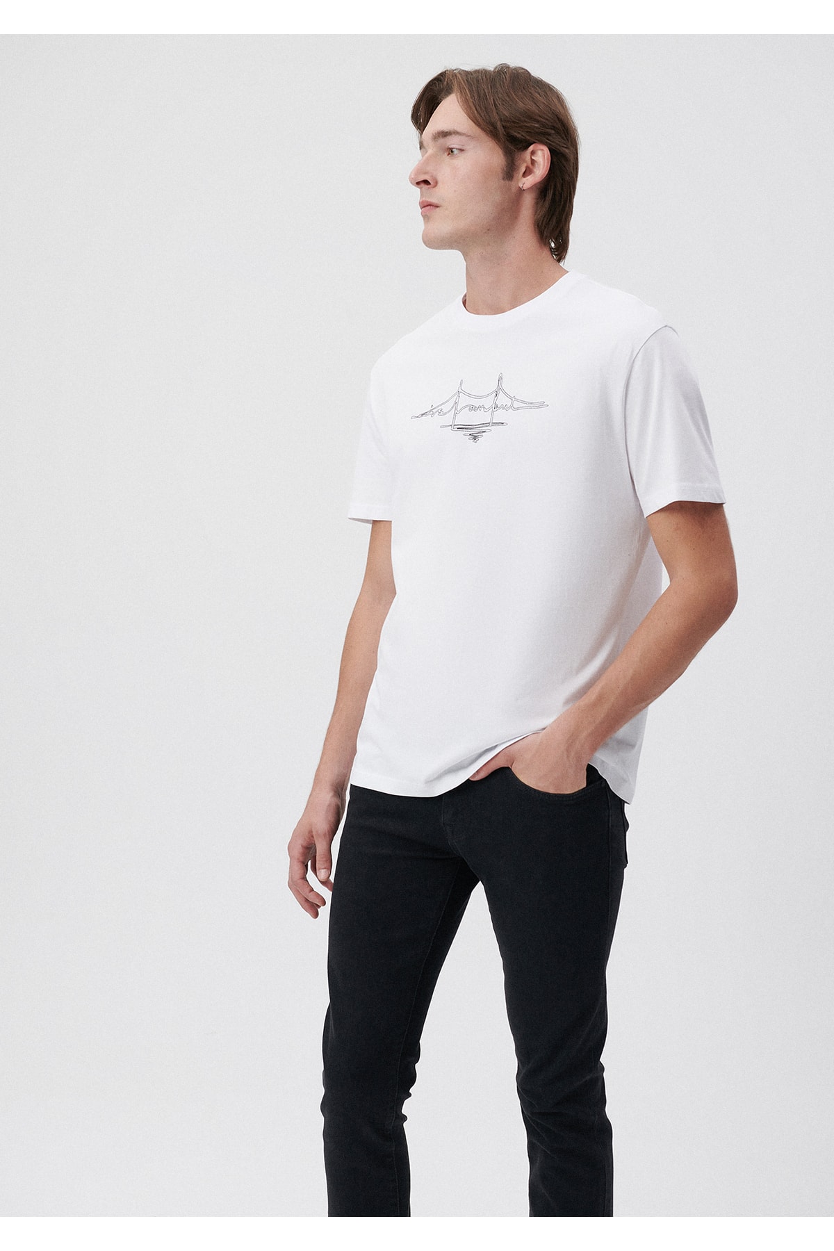 تی شرت مردانه ماوی 611881 - Image 2