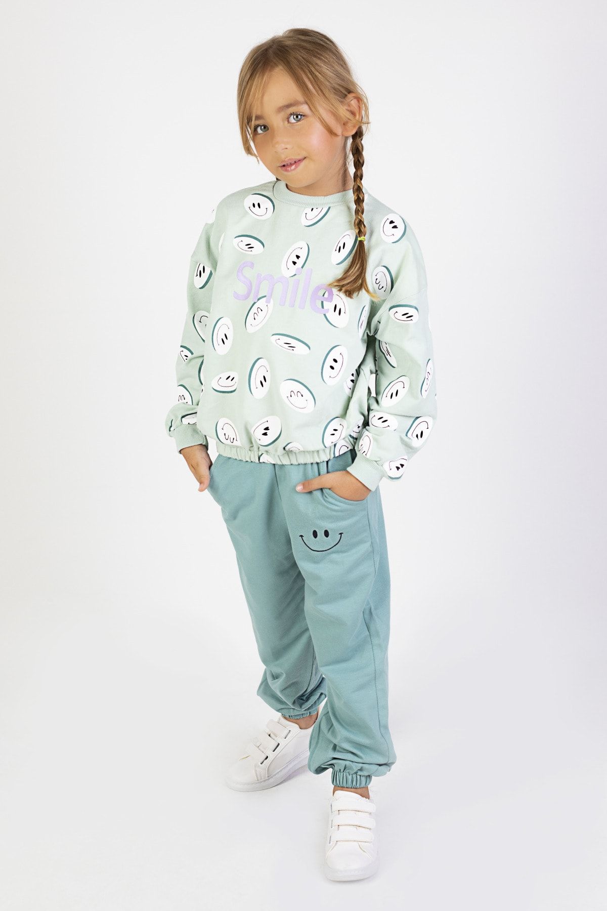 Girls clearance knitted tracksuit