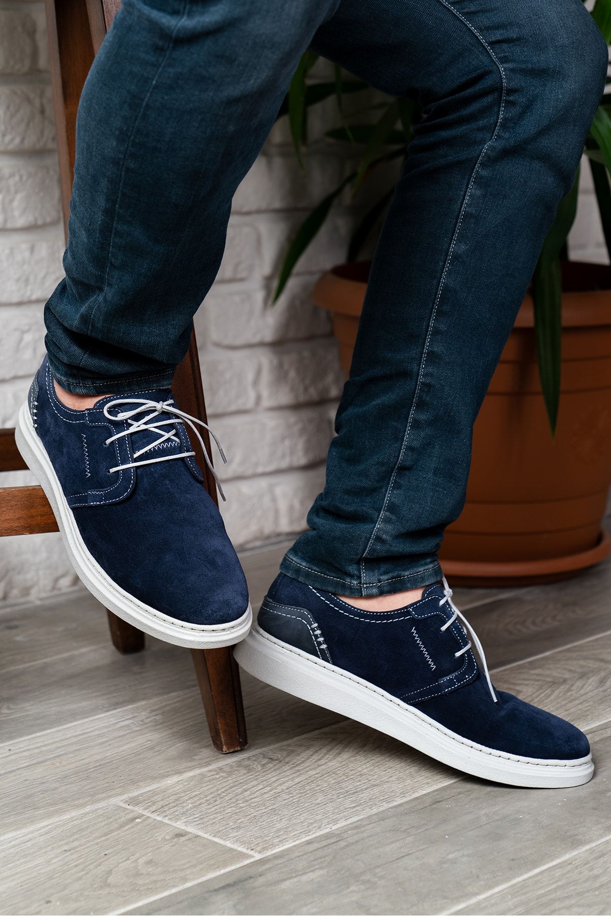 Navy blue summer sales shoes