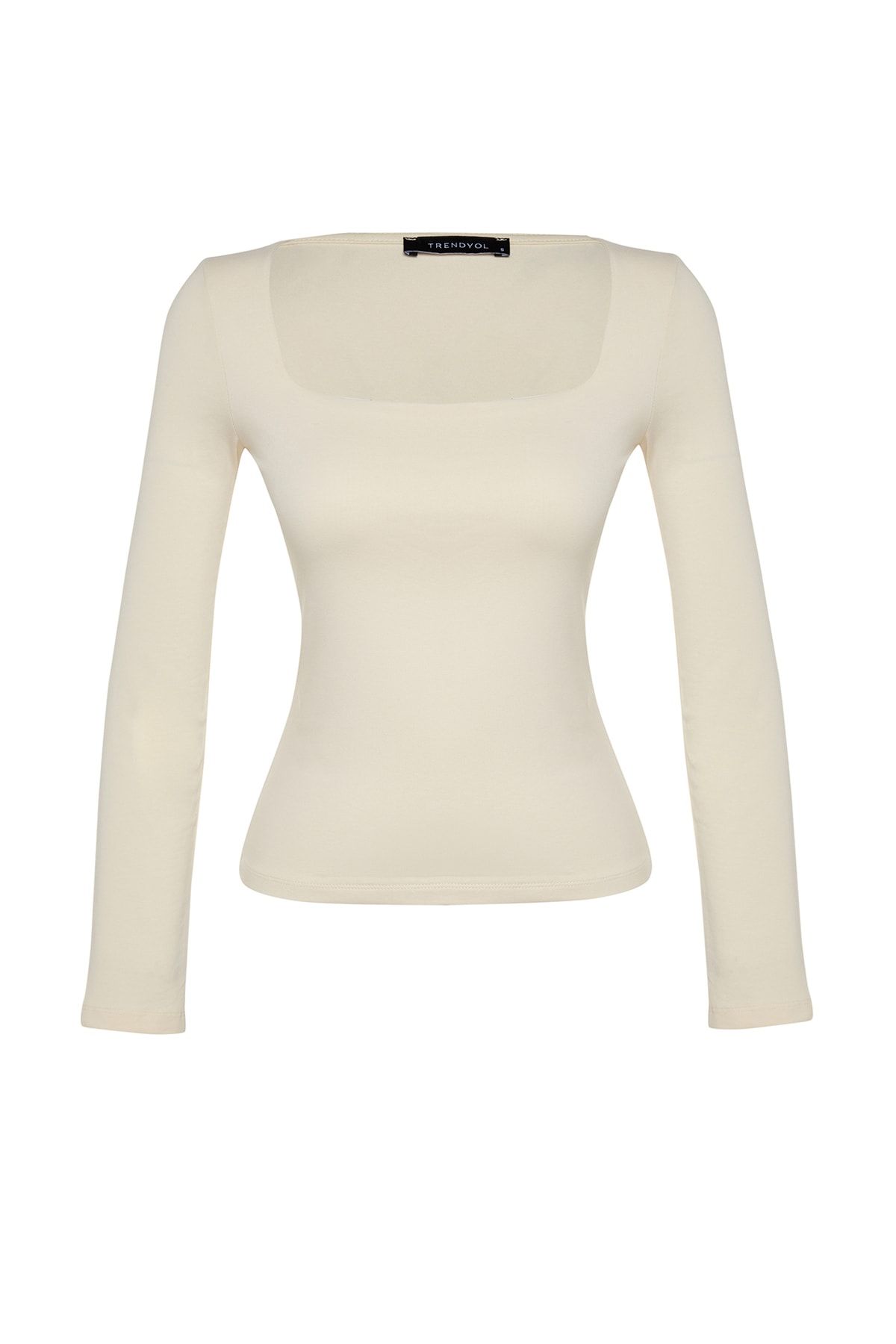 Trendyol Fitted Square Neck Top 2024, Buy Trendyol Online