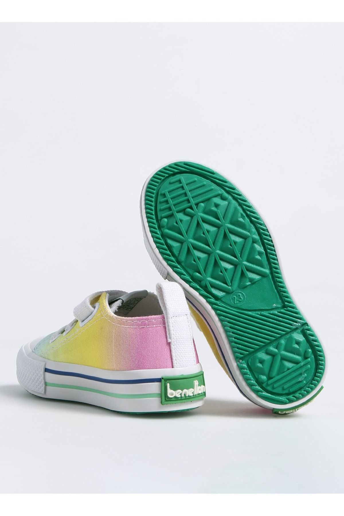 Benetton-Жълти бебешки кецове BN-30659 4