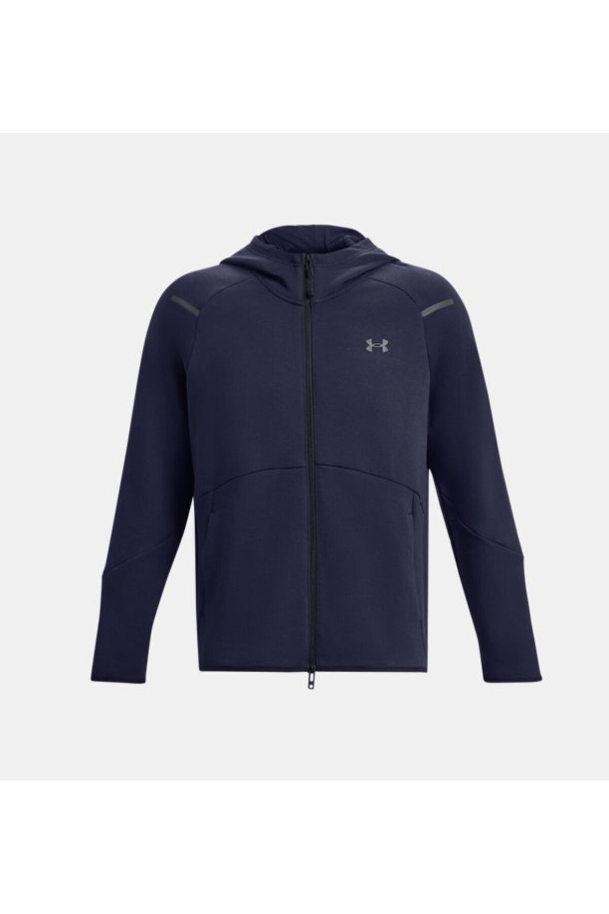 سویشرت ورزشی آبی مردانه UA UNSIPPABLE WELECE ZIPPER با اندازه کامل 1379806 410 Under Armour