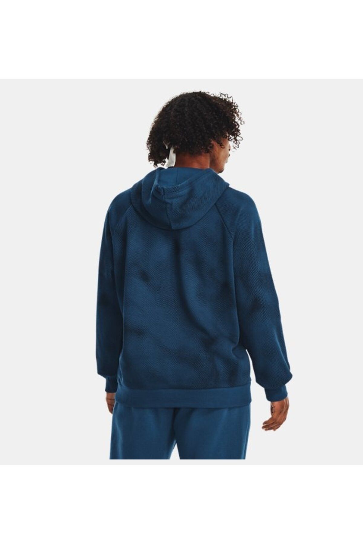 سویشرت ورزشی آبی مردانه رقیب UA طرح دار 1379759 426 Under Armour