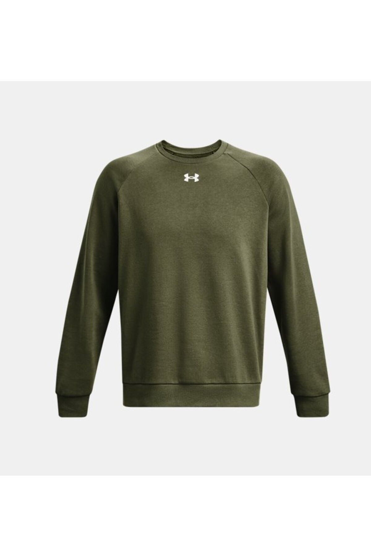 سویشرت ورزشی سبز مردانه یقه دوچرخه رقیب UA 1379755 390 Under Armour